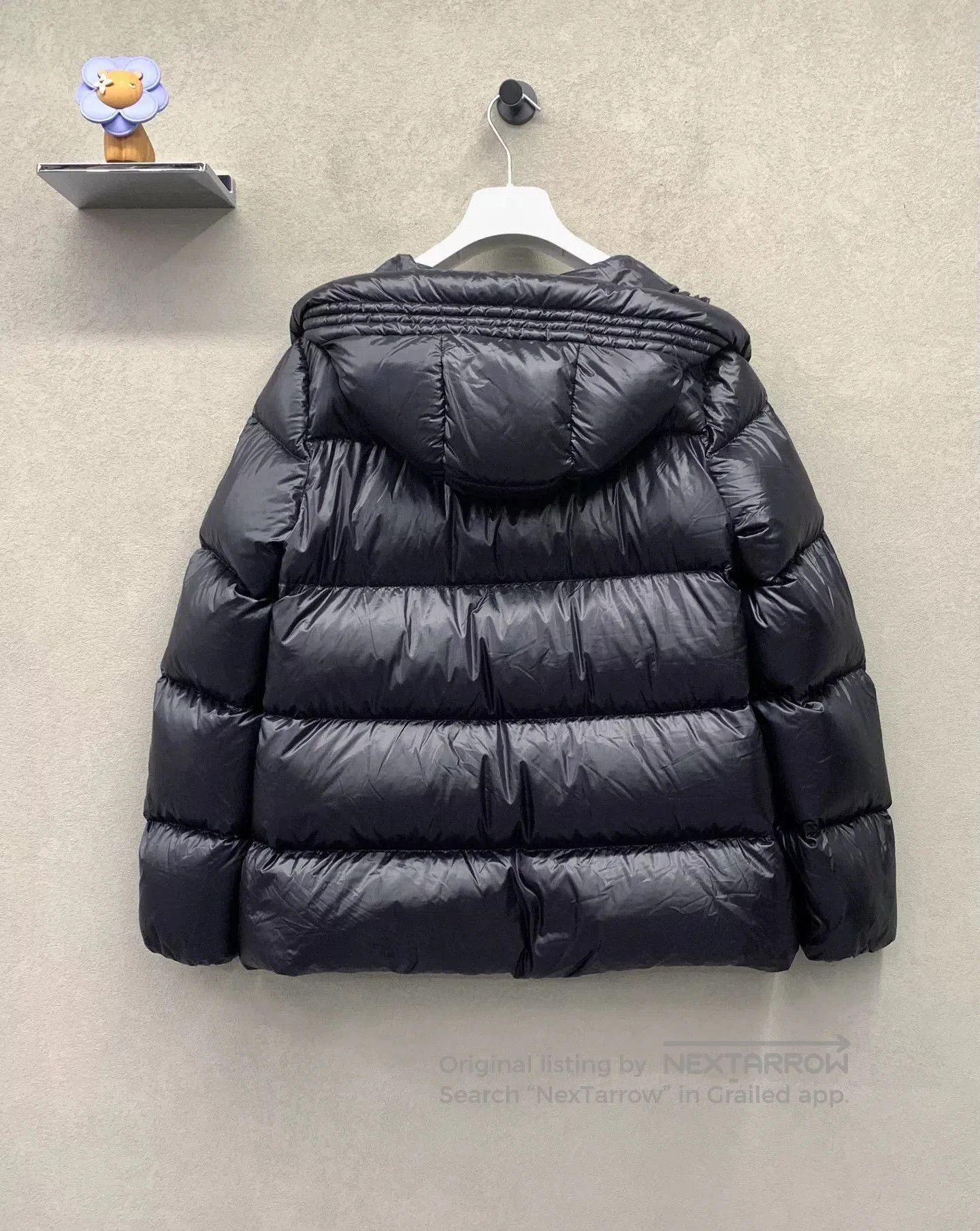 Moncler Moncler Shiny Black Hooded Down Jacket. Size US M / EU 48-50 / 2 - 2 Thumbnail