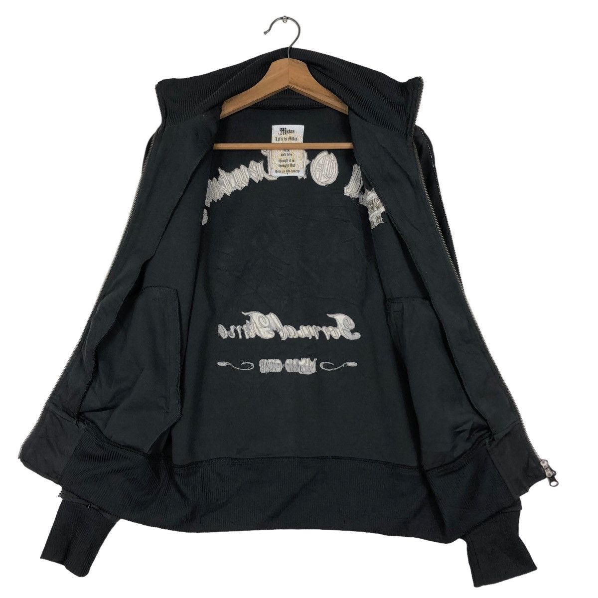 Japanese Brand 🔥Vintage Biker Jacket Midas Punk Design Over Print Big Logo Size US S / EU 44-46 / 1 - 13 Thumbnail