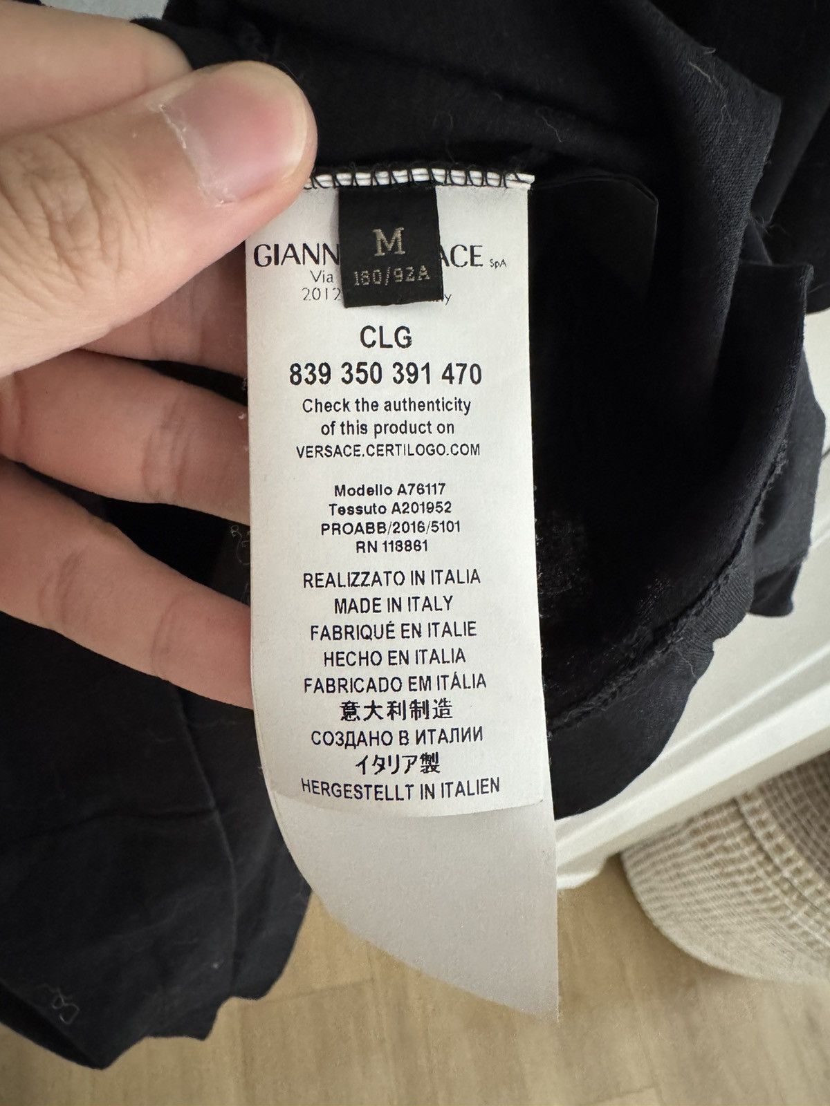 Versace Versace Make It Happen T-Shirt Size US M / EU 48-50 / 2 - 4 Thumbnail