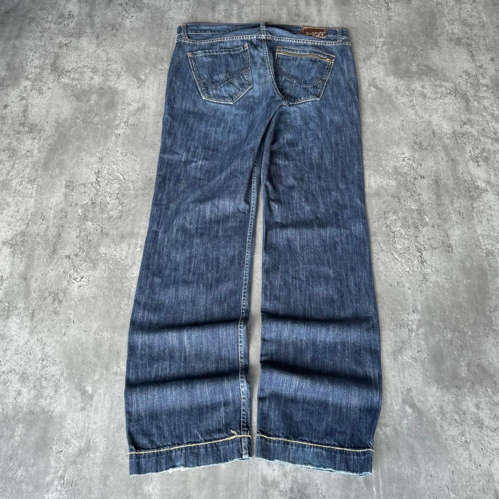 JNCO × Japanese Brand × Playboi Carti Vintage Y2K Baggy Grunge Opium Embroidered Carti Denim Jeans Size US 40 / EU 56 - 1 Thumbnail