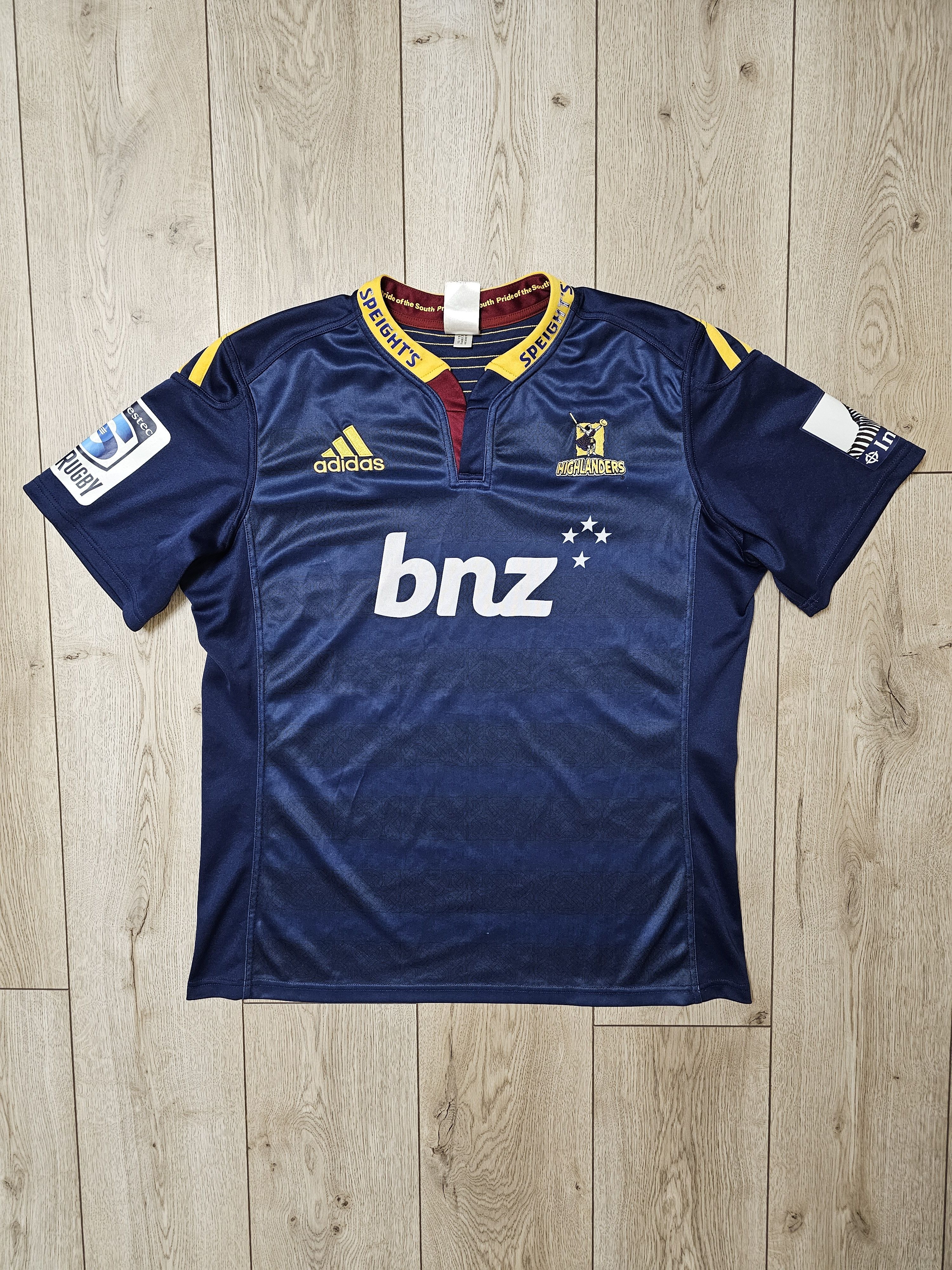 Adidas HIGHLANDERS RUGBY JERSEY 2013 NEW ZEALAND RUGBY JERSEY SHIRT Size US XL / EU 56 / 4 - 1 Thumbnail