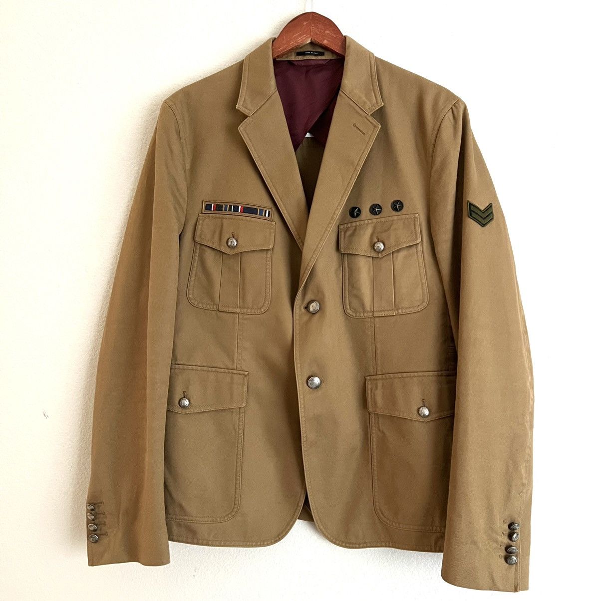 Gucci Gucci Military Alligator Blazer Jacket Size 52 42 US Grailed