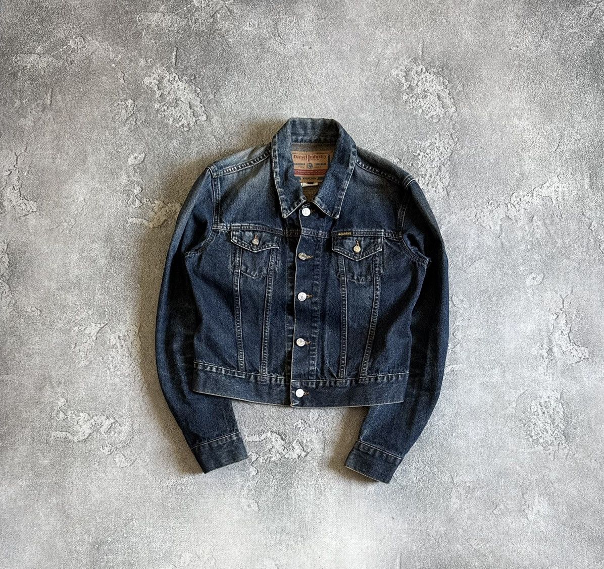 Diesel Diesel L/size retro vintage denim jacket washed Y2K LGB 90s Size L / US 10 / IT 46 - 1 Thumbnail