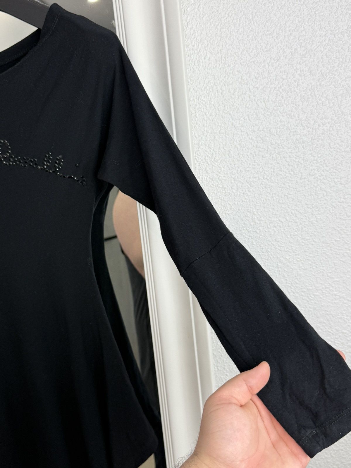 Roberto Cavalli Roberto Cavalli Asymmetrical Longsleeve Pullover Bluse Rare Size M / US 6-8 / IT 42-44 - 7 Thumbnail
