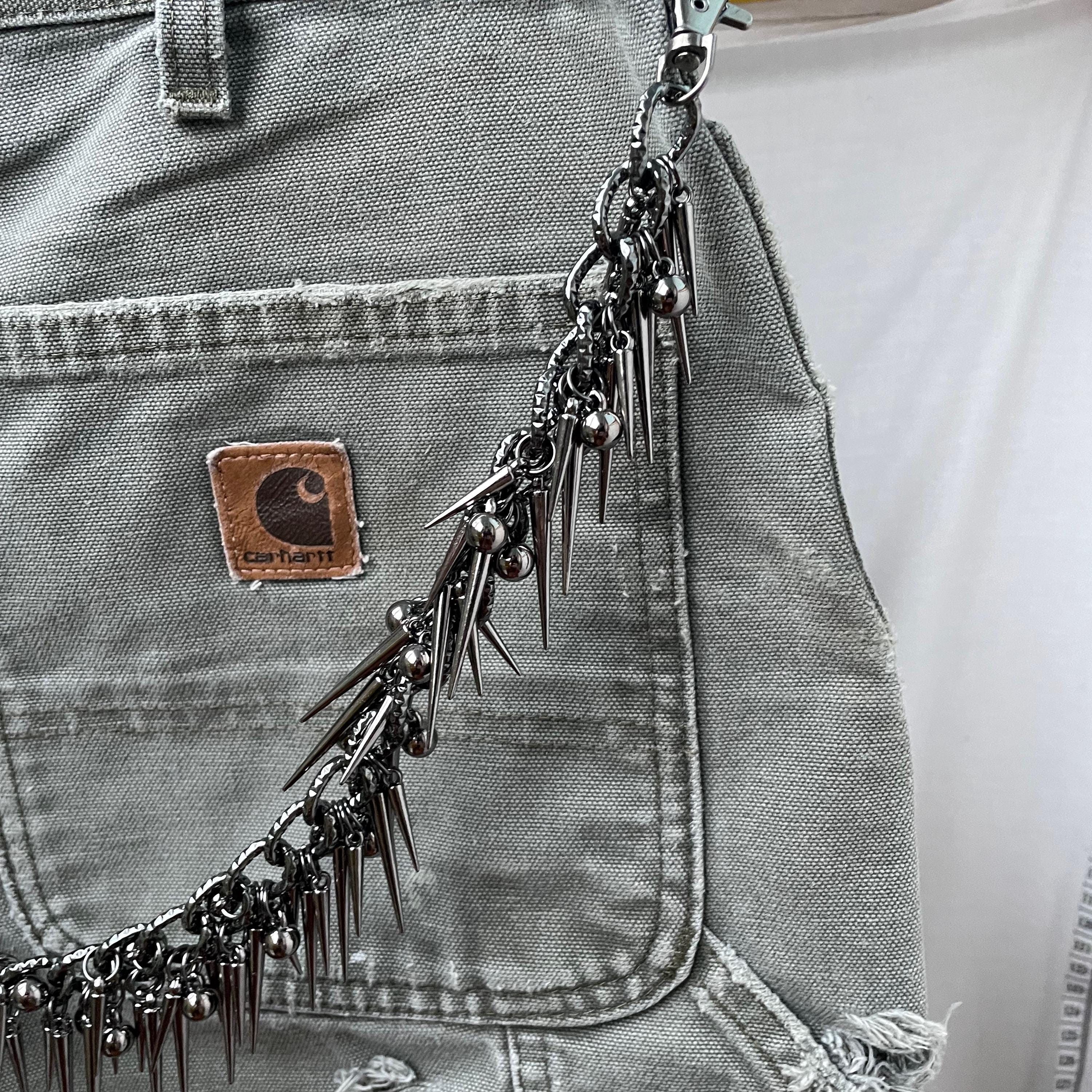 Other Y2K Jewelry Keychain Grunge Punk Goth Key Clip ALT Layered Size ONE SIZE - 7 Thumbnail