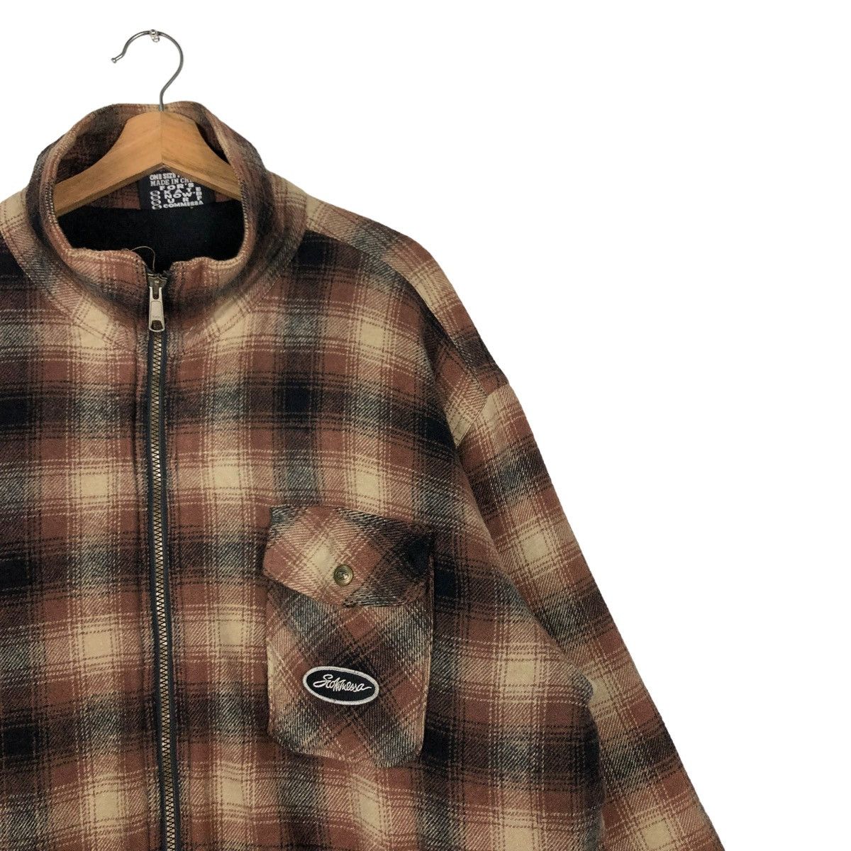 Hysteric Glamour 🔥CHECKED TARTAN DESIGN ANORAK JACKET SCOMTHESSA Size US L / EU 52-54 / 3 - 6 Thumbnail