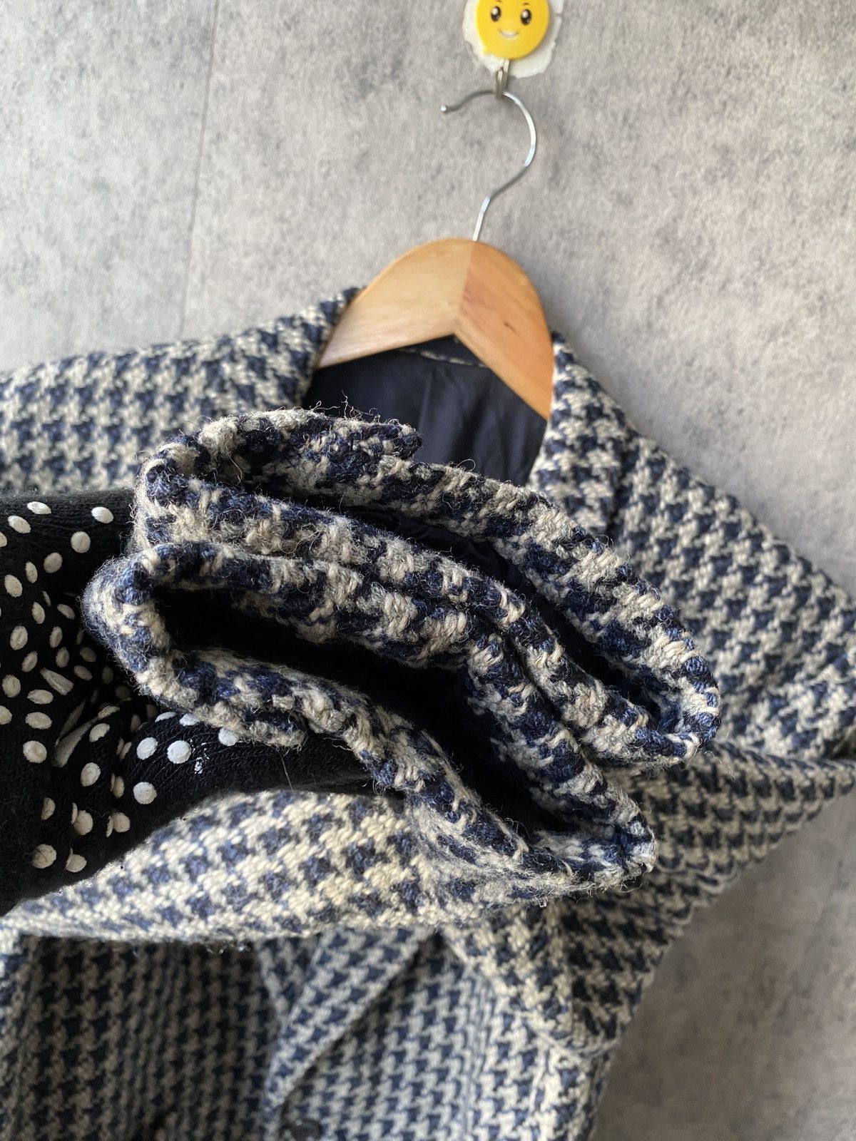 Comme des Garcons AD1990 Comme Des Garcons Homme Wool Blazer Coat Size US S / EU 44-46 / 1 - 8 Thumbnail