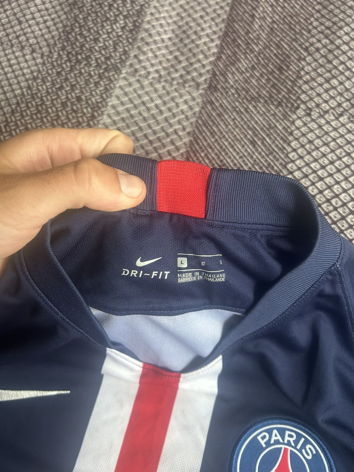Nike Nike x PSG Football Home Soccer Jersey 2019/20 Blockcore Size US L / EU 52-54 / 3 - 6 Thumbnail