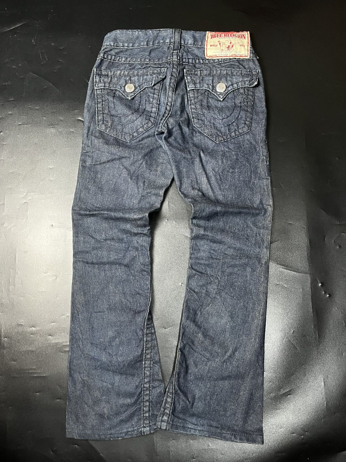 If Six Was Nine × Japanese Brand × Le Grande Bleu (L.G.B.) SUPER FLARE TRUE RELIGION SPIDER Style Size US 30 / EU 46 - 1 Thumbnail