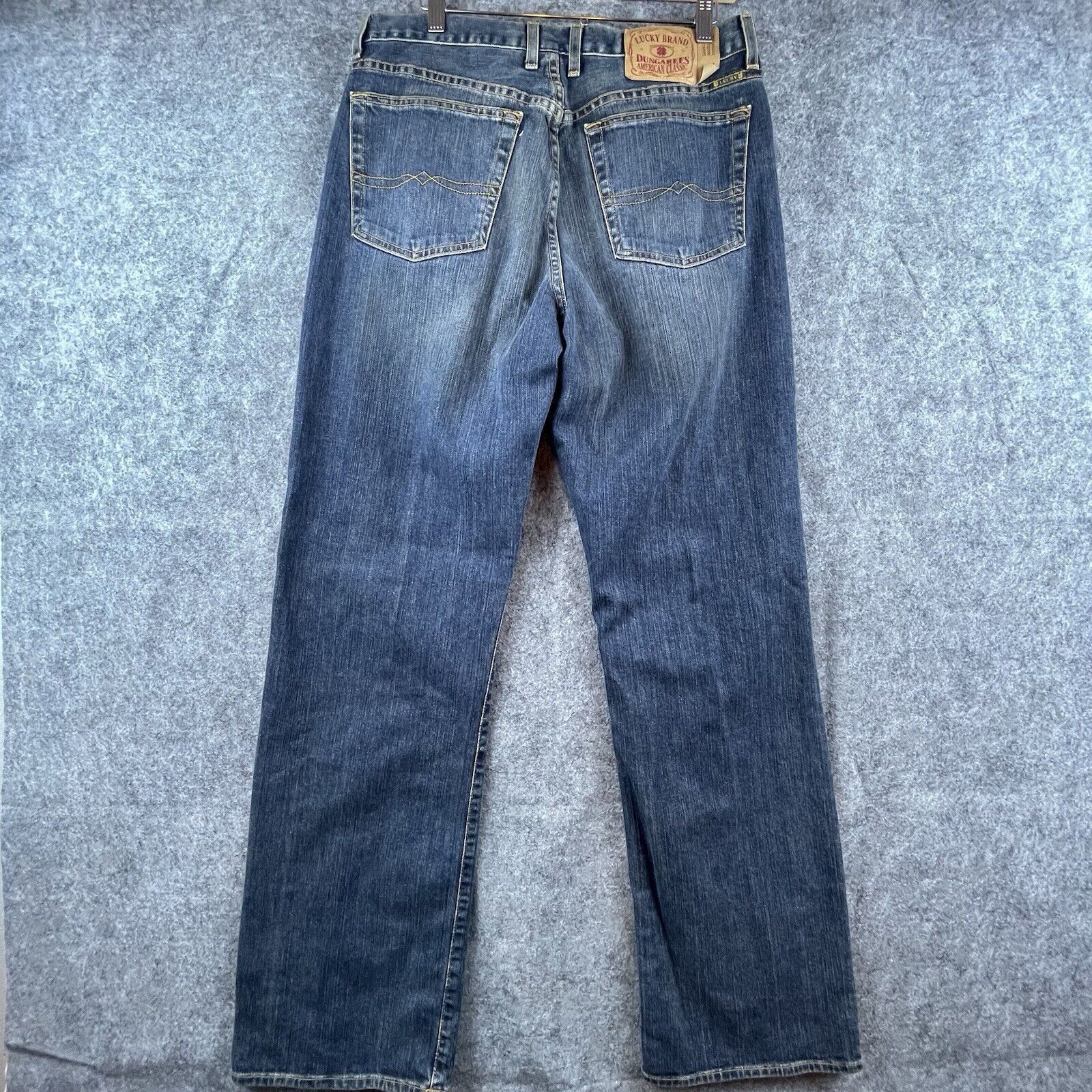 Lucky Brand Lucky Brand Dungarees Mens 34 Straight Low Rise Boot Button Size US 34 / EU 50 - 2 Thumbnail