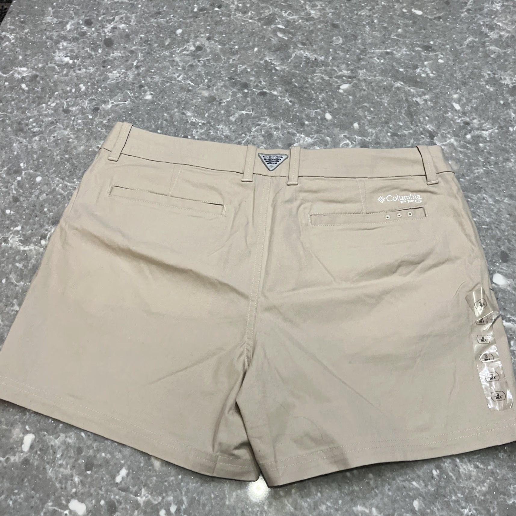 Vintage Columbia Shorts Womens Size 12 Tan Hiking Stretch Bonehead Size 34" / US 12 / IT 48 - 7 Thumbnail