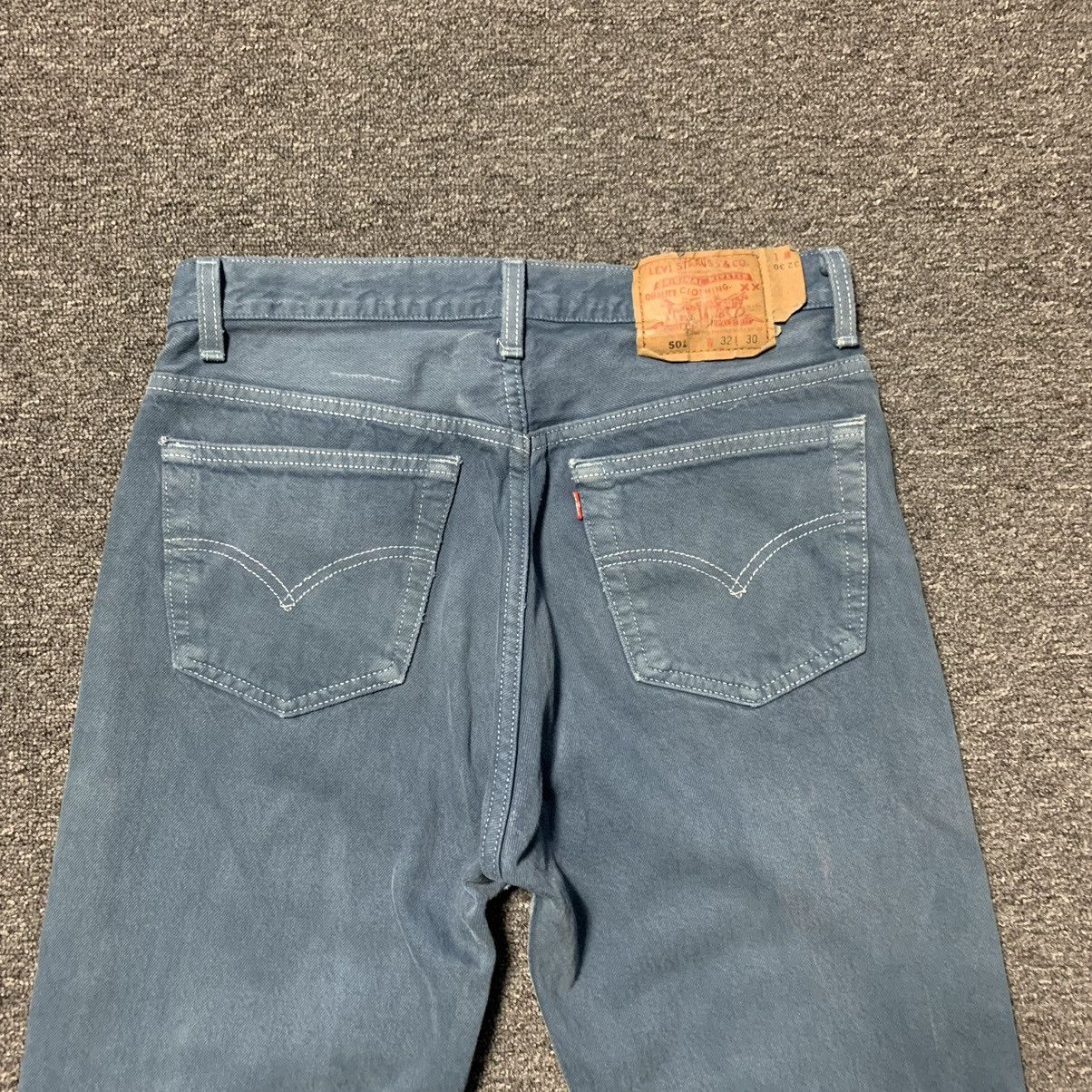 Levi's 80s Vintage Levi's501 Made In USA painted washed Jeans Size US 32 / EU 48 - 2 Thumbnail