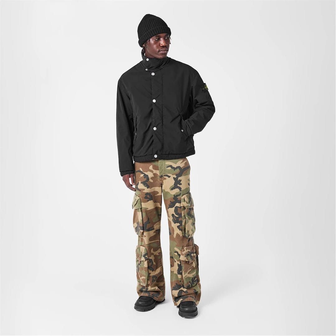 Stone Island o1g2r1mq0526 Coach Jacket in Nero Size US XL / EU 56 / 4 - 5 Thumbnail