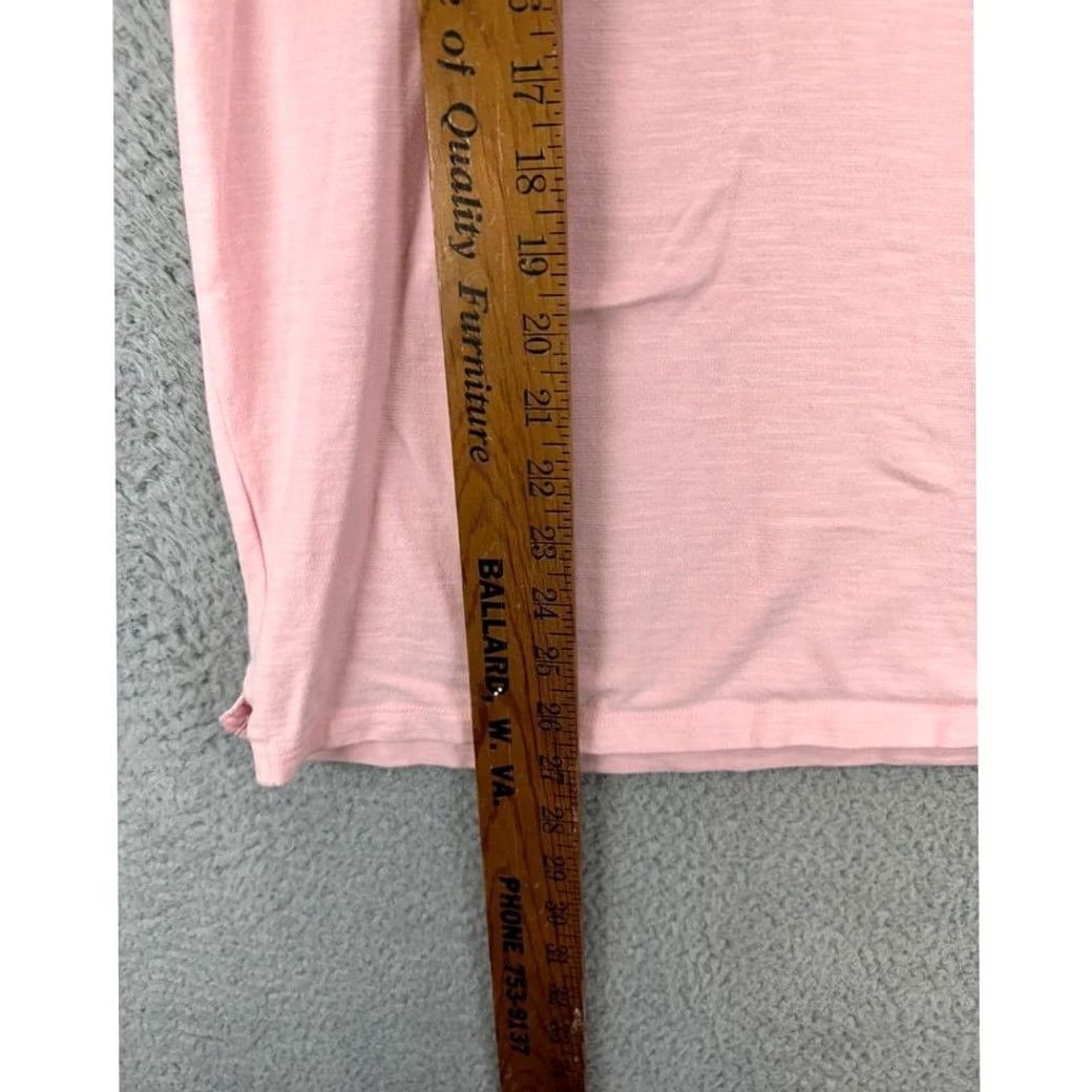 Vintage Good Man Shirt Adult Large Pink Polo Short Sleeve Rugby Mens 100% Cotton Pocket Size US L / EU 52-54 / 3 - 7 Thumbnail