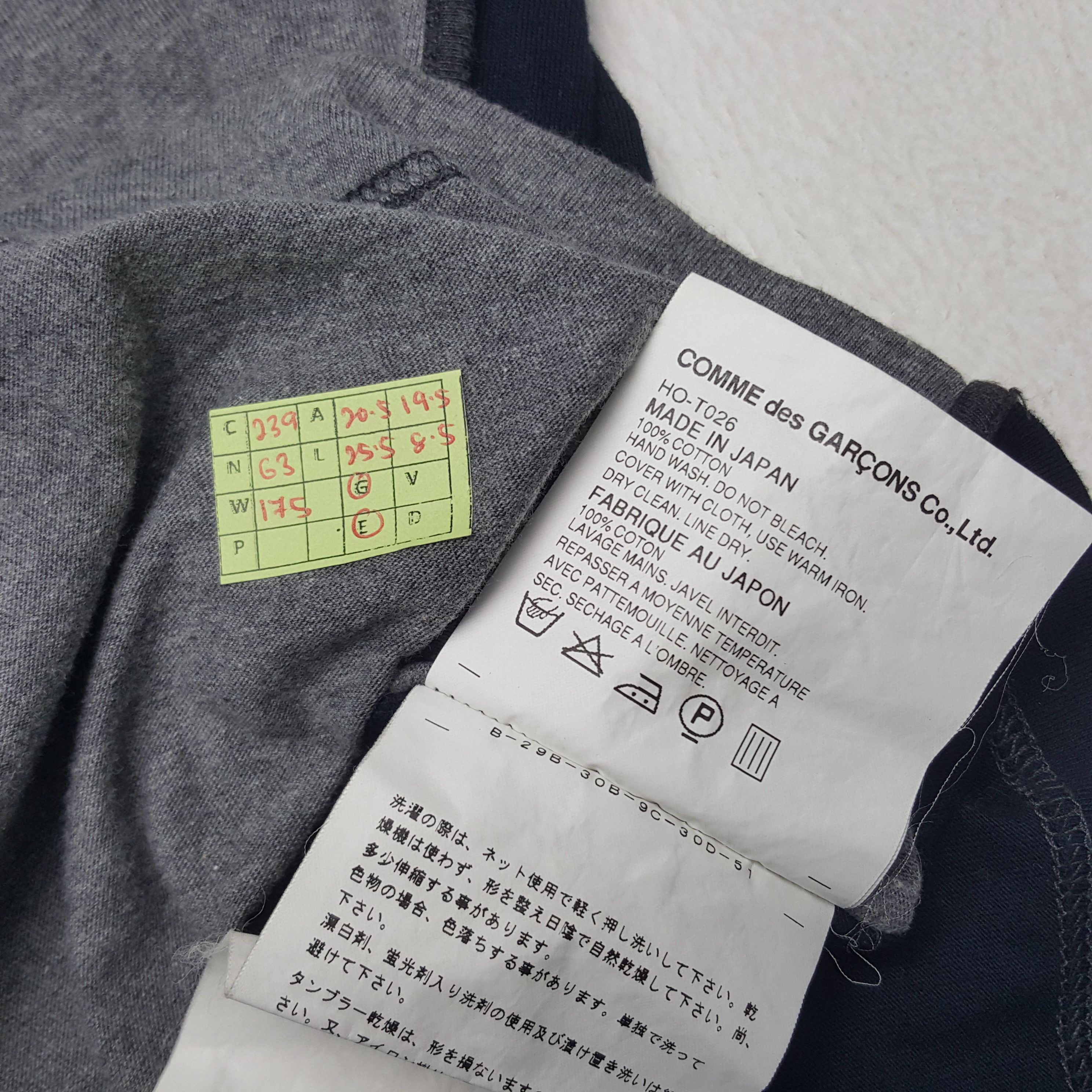 Comme des Garcons Homme Vintage Comme des Garcons Homme Japanese Tshirt C239N63 Size US M / EU 48-50 / 2 - 4 Thumbnail