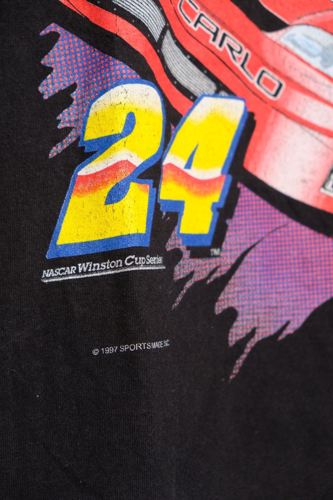 Fruit Of The Loom × NASCAR × Vintage Vintage 1997 Jeff Gordon Nascar t-shirt Size US XL / EU 56 / 4 - 5 Thumbnail
