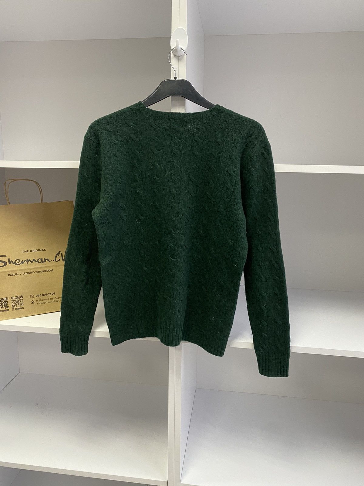 Polo Ralph Lauren × Vintage Vintage Polo Ralph Lauren Women's Sweater Size M / US 6-8 / IT 42-44 - 13 Thumbnail