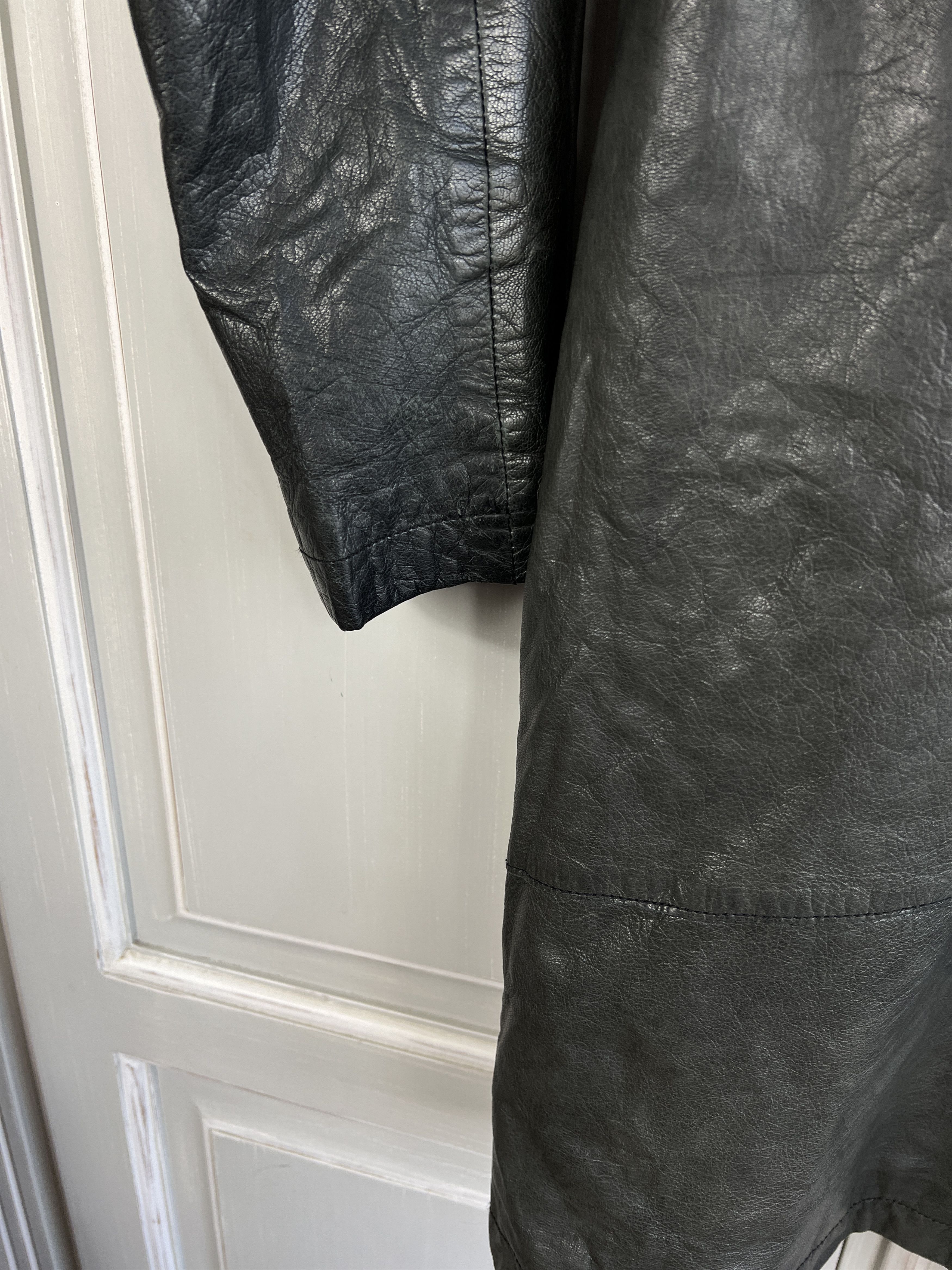 Other MONTGOMERY LONG LEATHER JACKET RICK OWENS STYLE Size M / US 6-8 / IT 42-44 - 11 Thumbnail