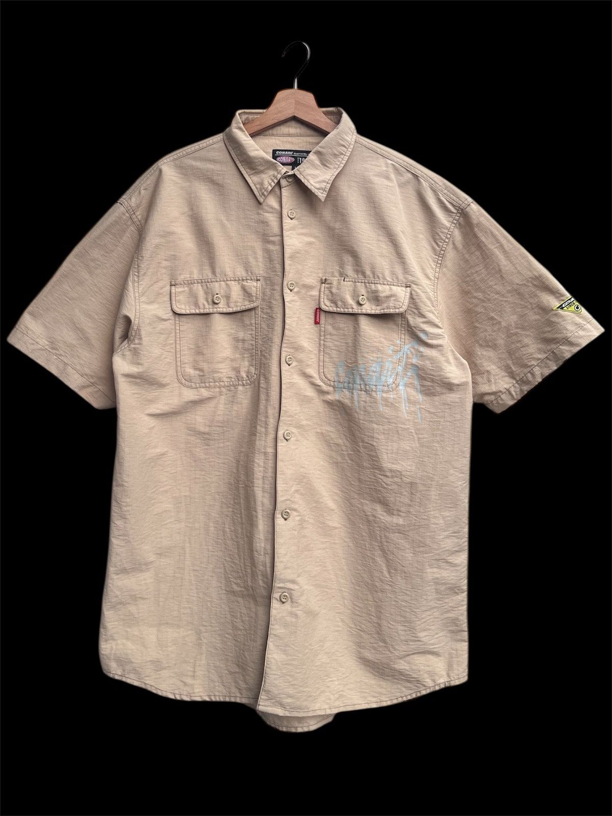 Rap Tees Vintage Conart Short Sleeve Button Ups Shirt Size US L / EU 52-54 / 3 - 1 Thumbnail