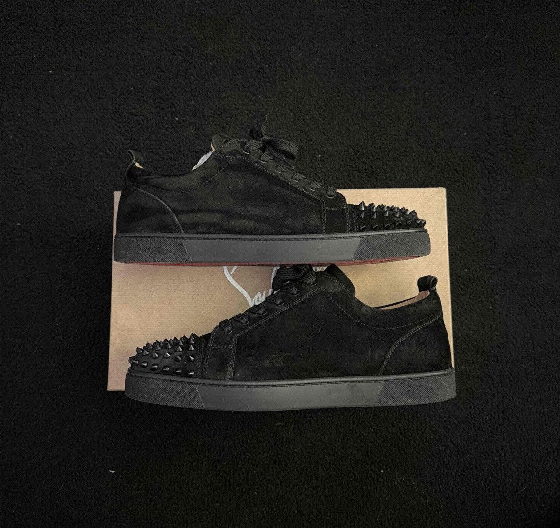 Christian Louboutin Christian Louboutin Junior Flat ‘Black’ Size US 12.5 / EU 45-46 - 1 Thumbnail