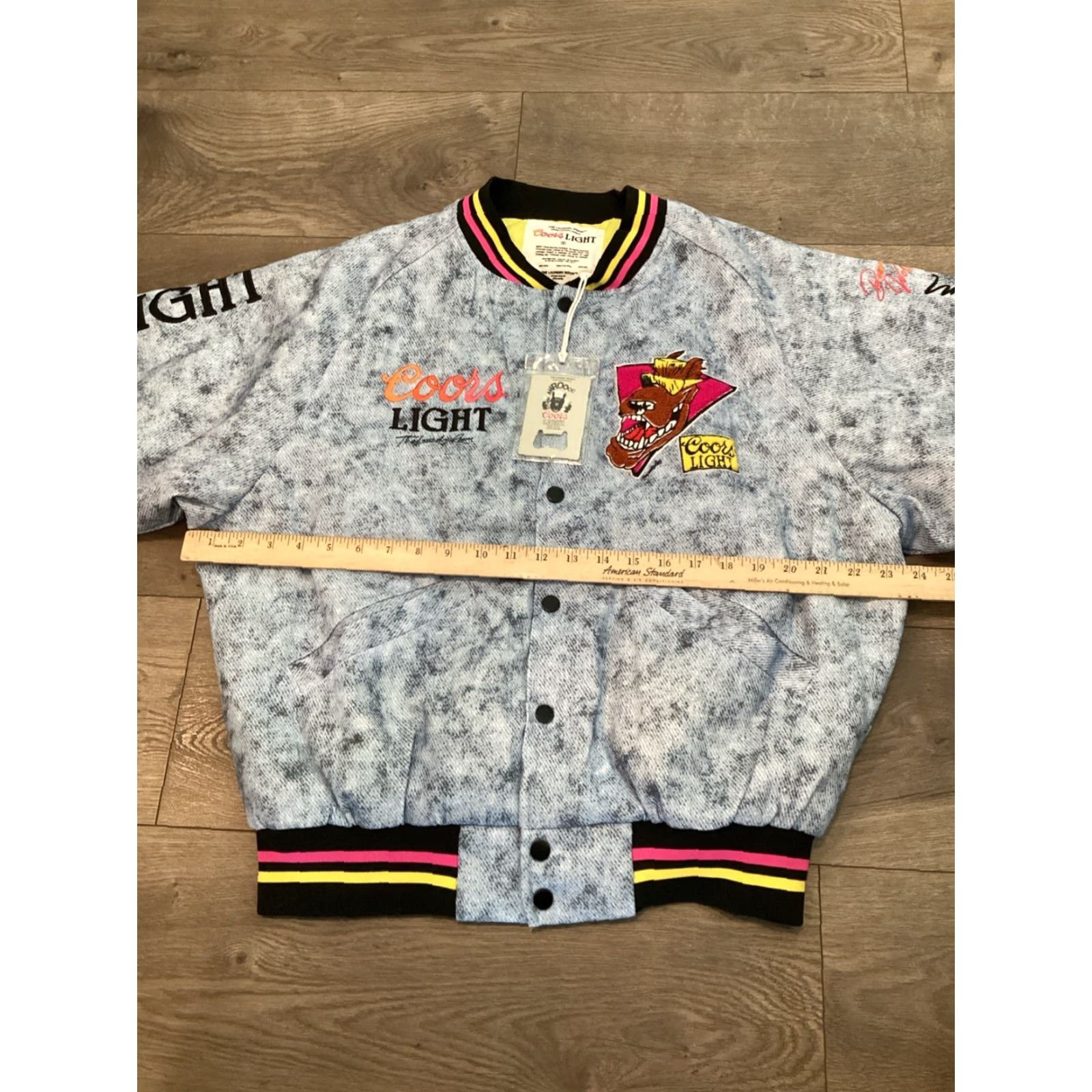 Vintage VINTAGE The Laundry Room Coors Beerabunga Quilted Stadium Jacket-Unisex M Size M / US 6-8 / IT 42-44 - 5 Thumbnail