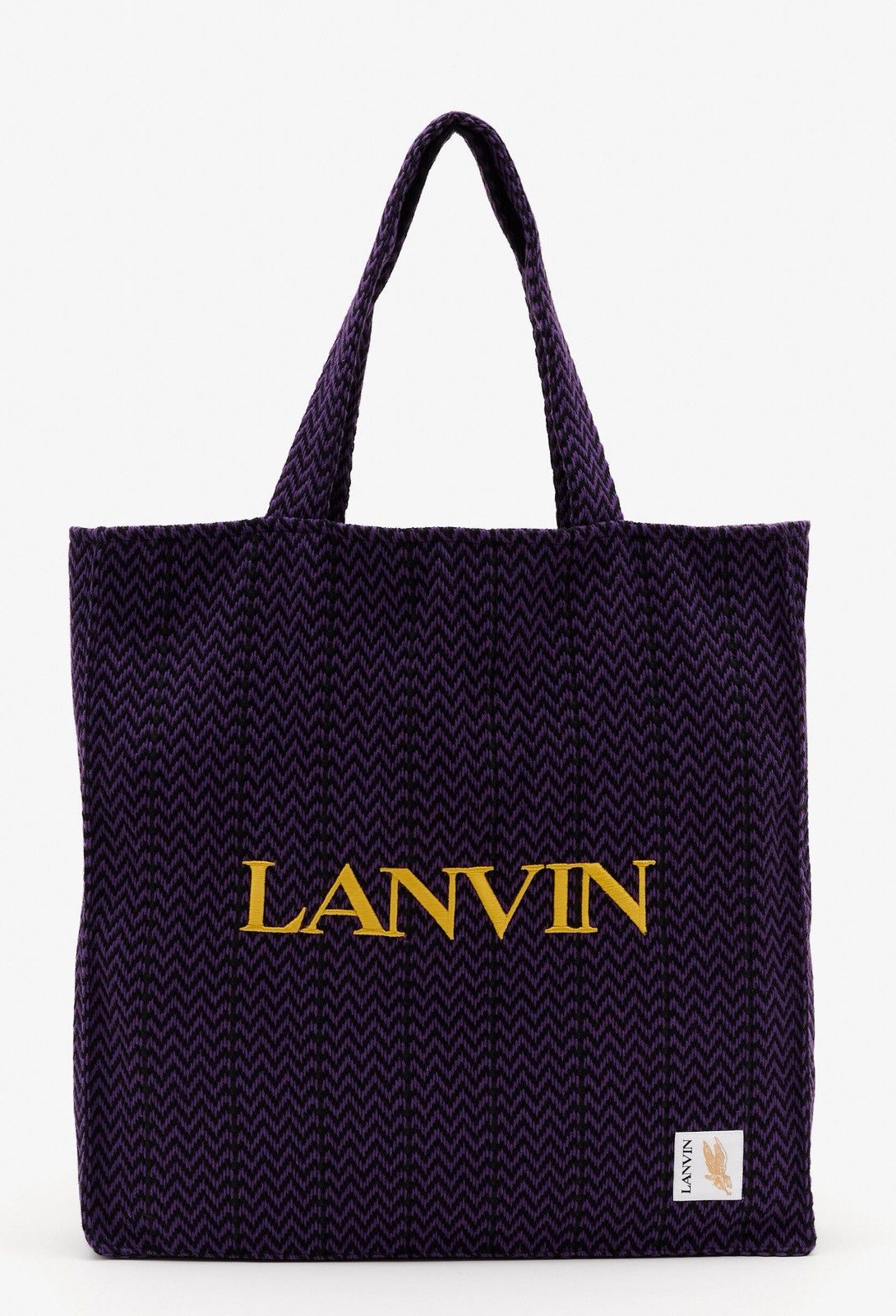 Future × Lanvin Last Size Lanvin x Future Embroidered Curb Shopping Bag Size ONE SIZE - 1 Thumbnail