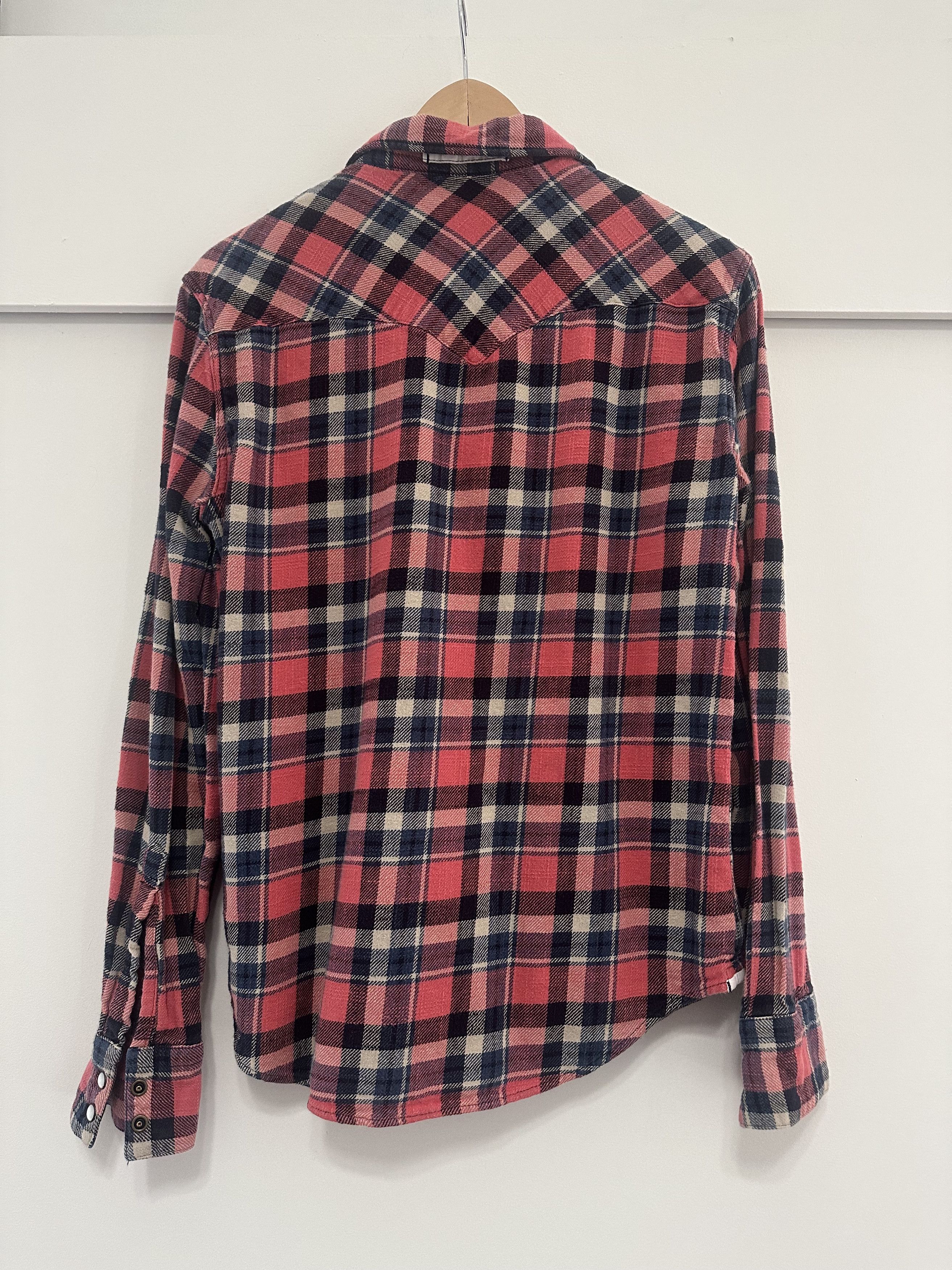 Levi's Orange Western Flannel Size US S / EU 44-46 / 1 - 2 Thumbnail