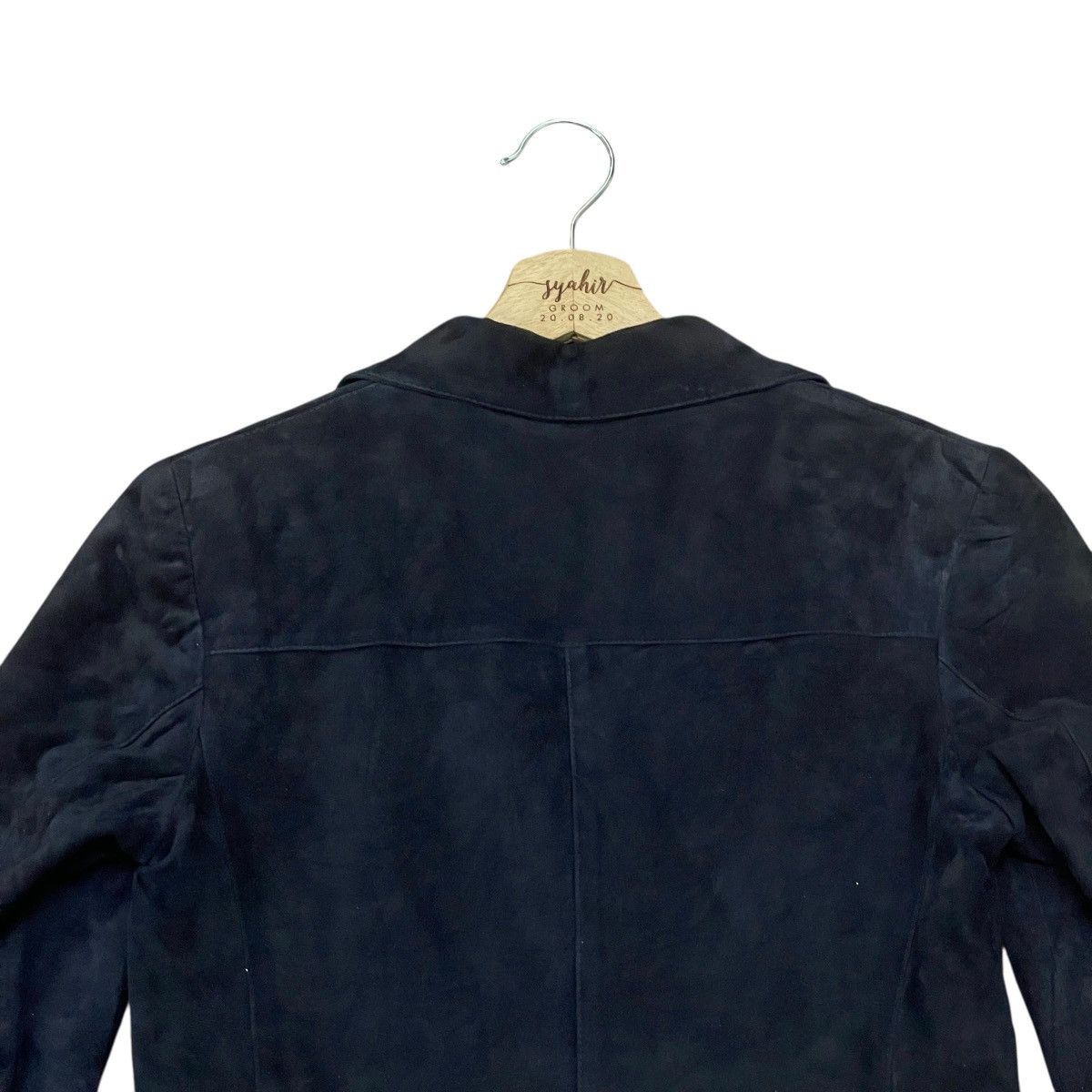 Genuine Leather Vintage Simon Style Milano Genuine Leather Blazer Jacket Size US XS / EU 42 / 0 - 15 Thumbnail