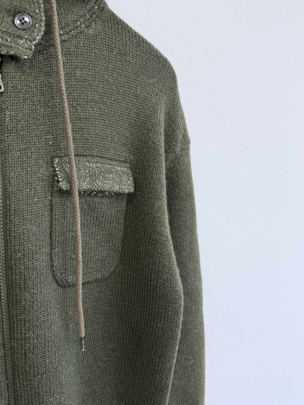 RRL Ralph Lauren Double RRL Ralph Lauren Wool Knit Zip Jacket Size US S / EU 44-46 / 1 - 5 Thumbnail
