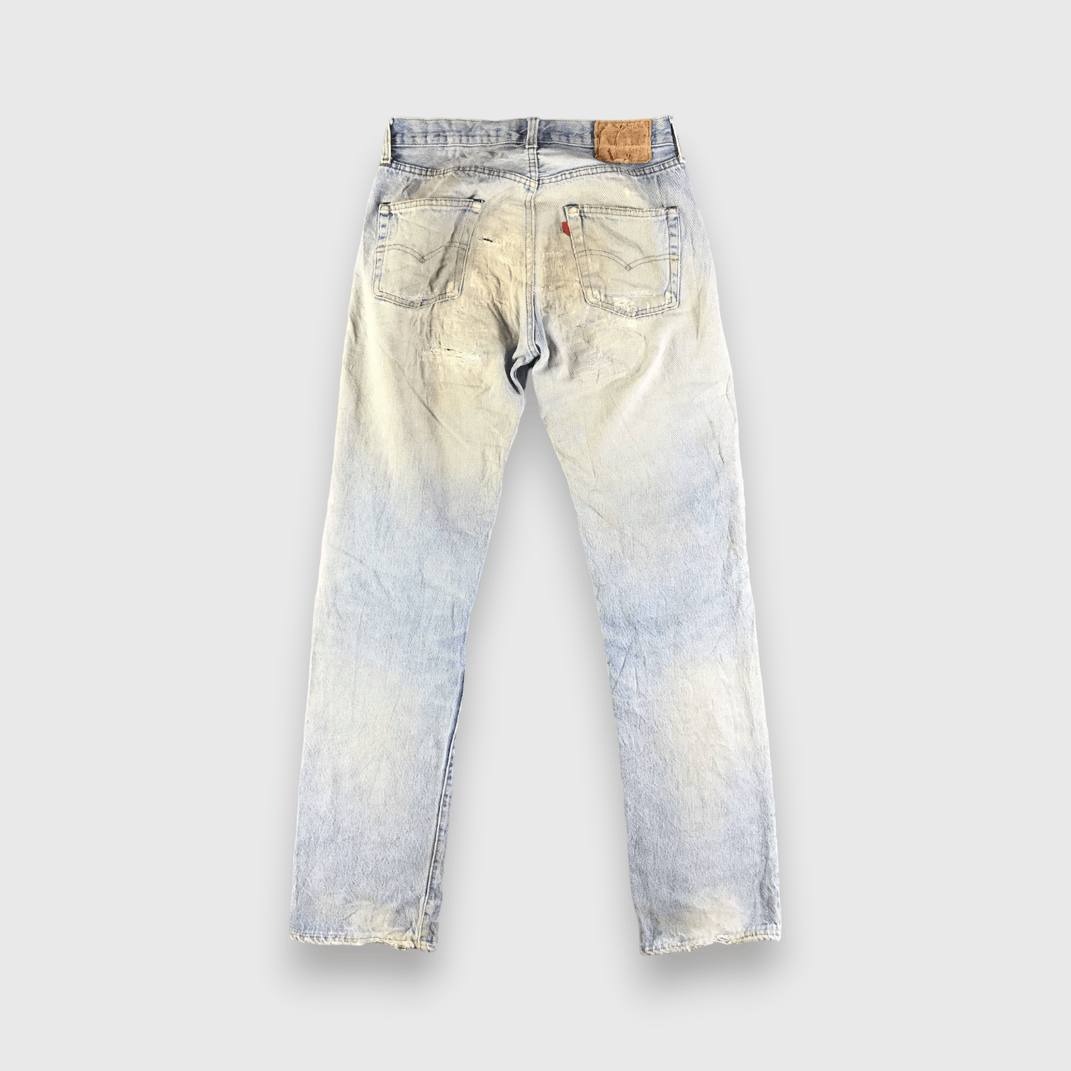 Levi's 90s Vintage Light Wash Levis 501 Jeans-J3629 Size US 29 - 2 Thumbnail
