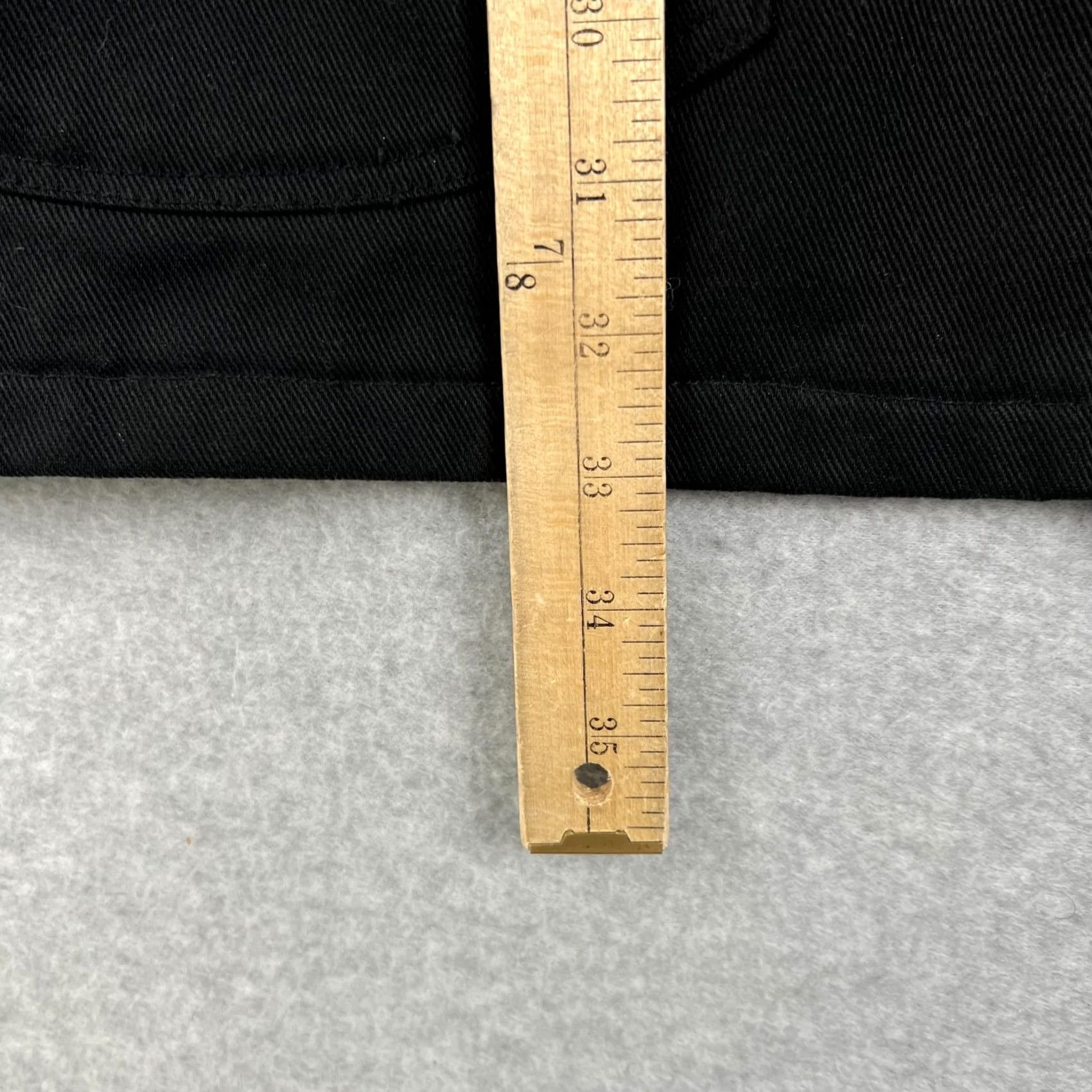 Ben Davis VINTAGE Ben Davis Canvas Chore Coat Blanket Lined Jacket Large Mens Black Snap Button Size US L / EU 52-54 / 3 - 6 Thumbnail