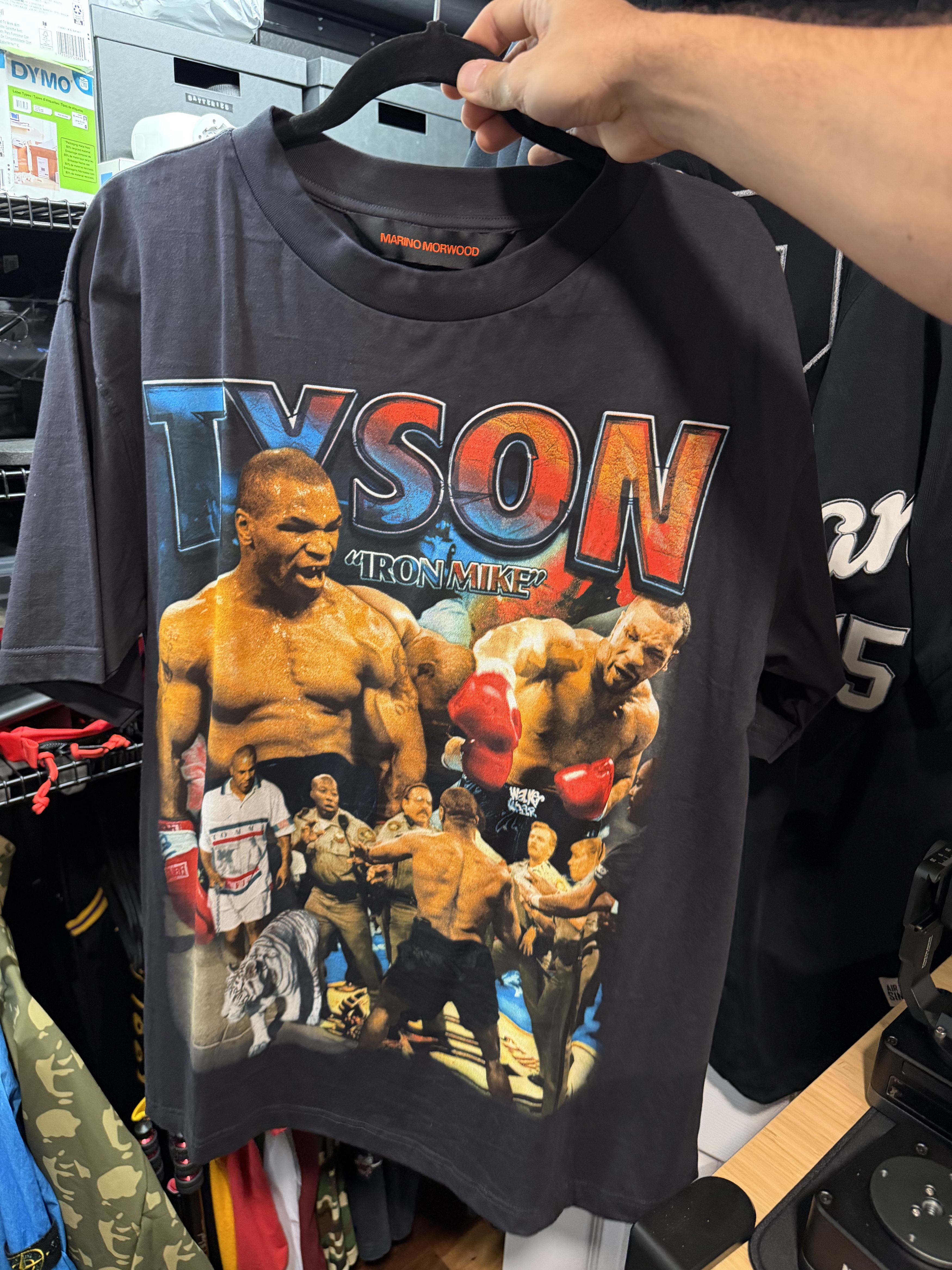 Marino Morwood Moreno Moorwood Mike Tyson Graphic T-Shirt – XL – New Size US XL / EU 56 / 4 - 1 Thumbnail