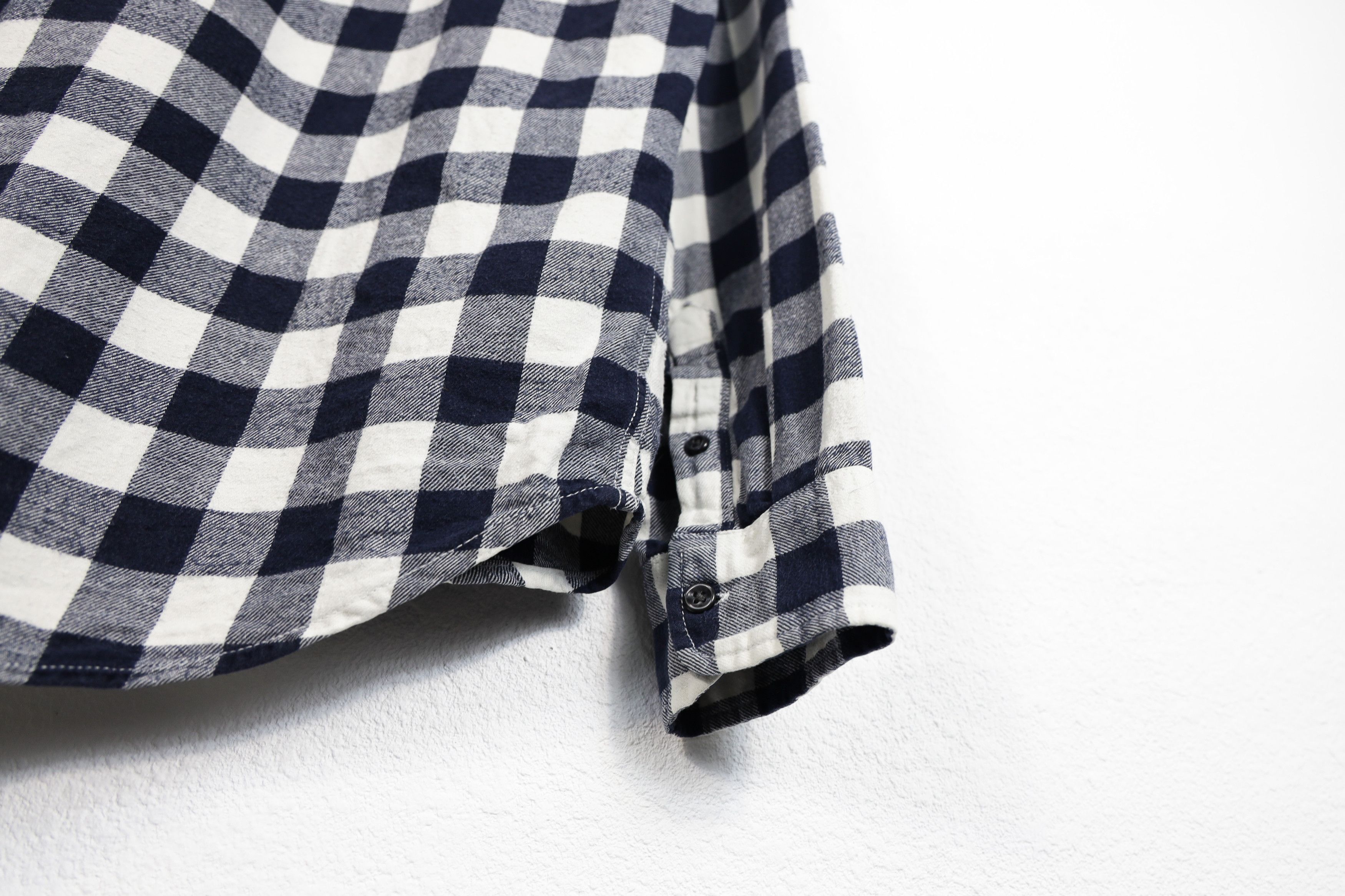 Global Work Global Work Kemeja Black White Check Flannel Shirt Size US S / EU 44-46 / 1 - 10 Thumbnail