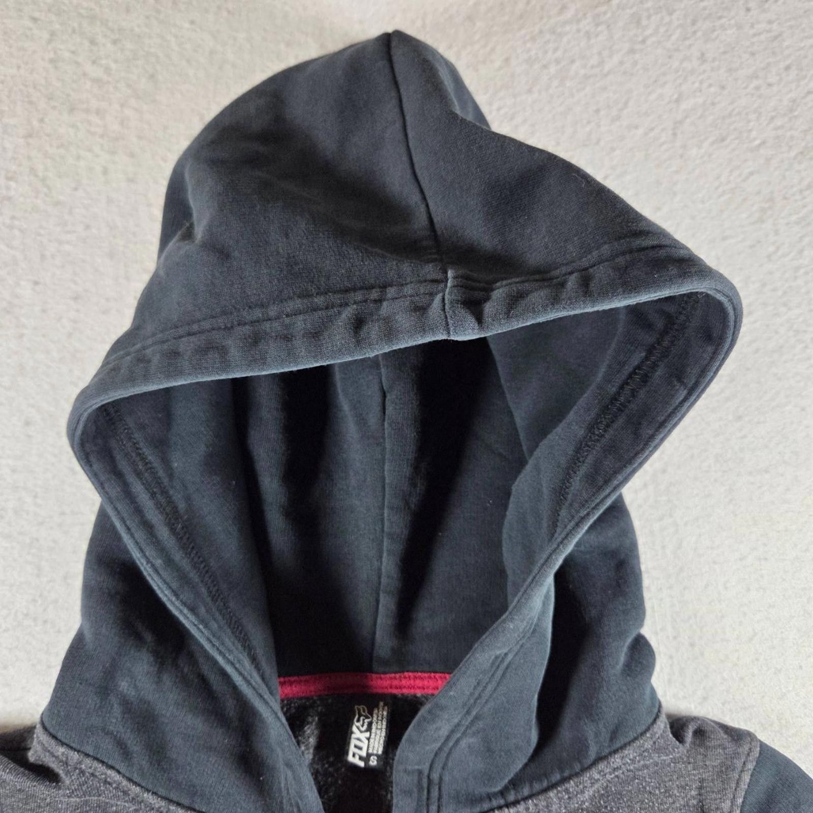 Fox Racing Fox Racing Womens Sm Grey Black Pink Motocross Hoodie Flaws Size S / US 4 / IT 40 - 12 Thumbnail