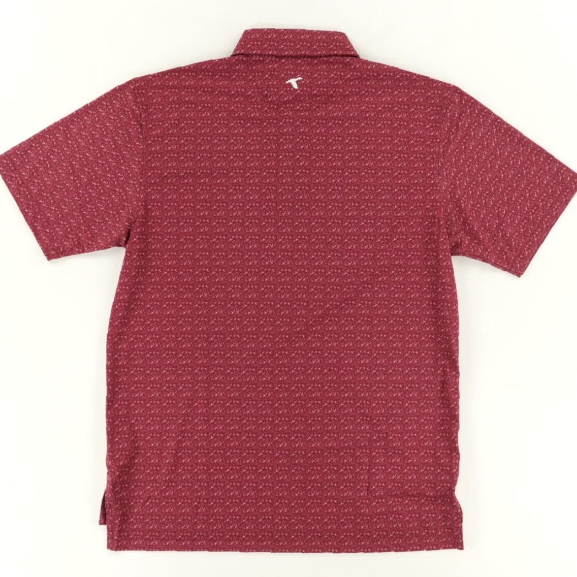 Vintage Genteal Polo Shirt Maroon Men's M Brrr Tailgate Football High Stretch All Over Print Polo Shirt Shirts Mens M Maroon Tailgate Football Genteal Shirt Size US M / EU 48-50 / 2 - 4 Thumbnail