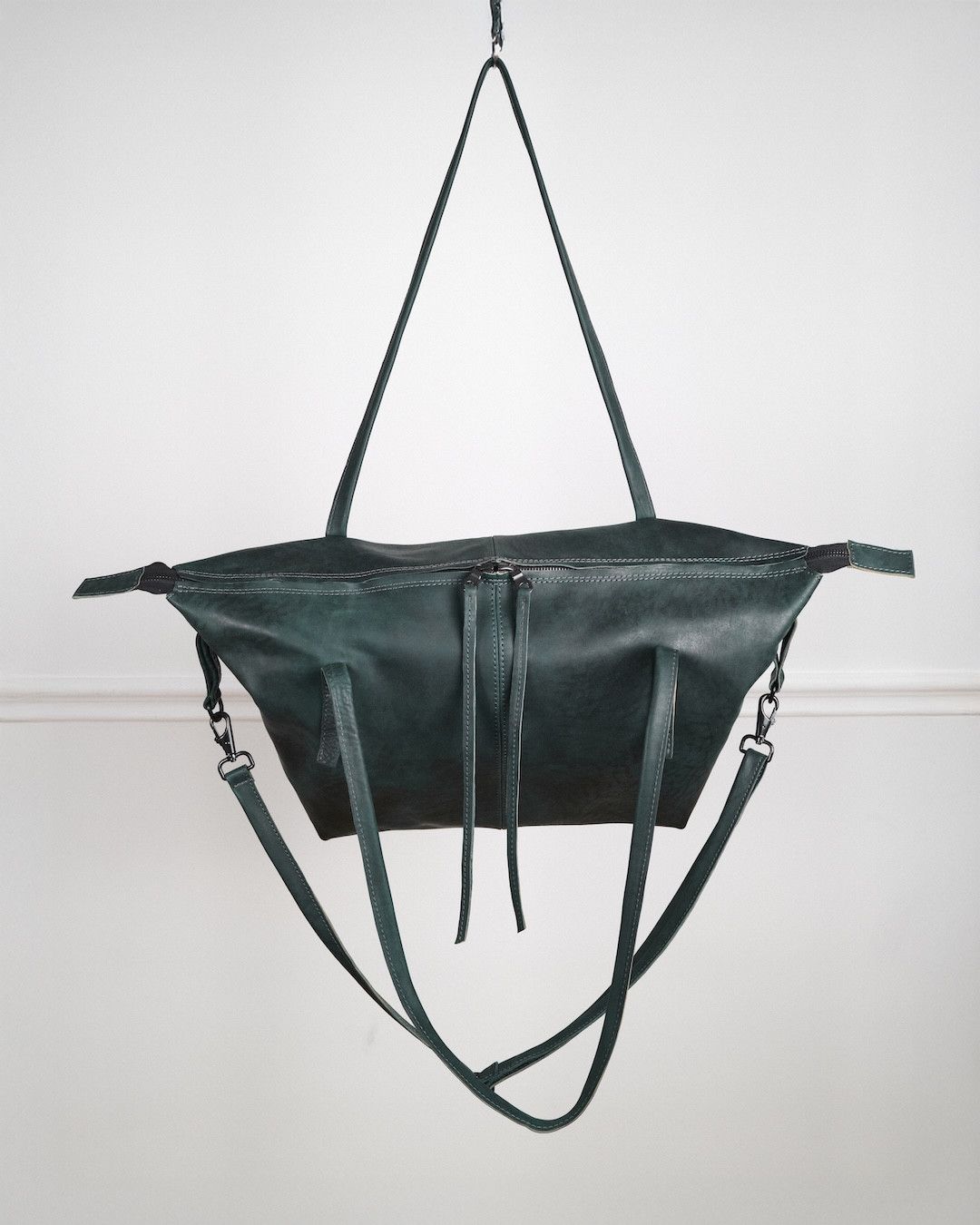 Other BORIS WAXED HORSE LEATHER BAG Size ONE SIZE - 7 Thumbnail