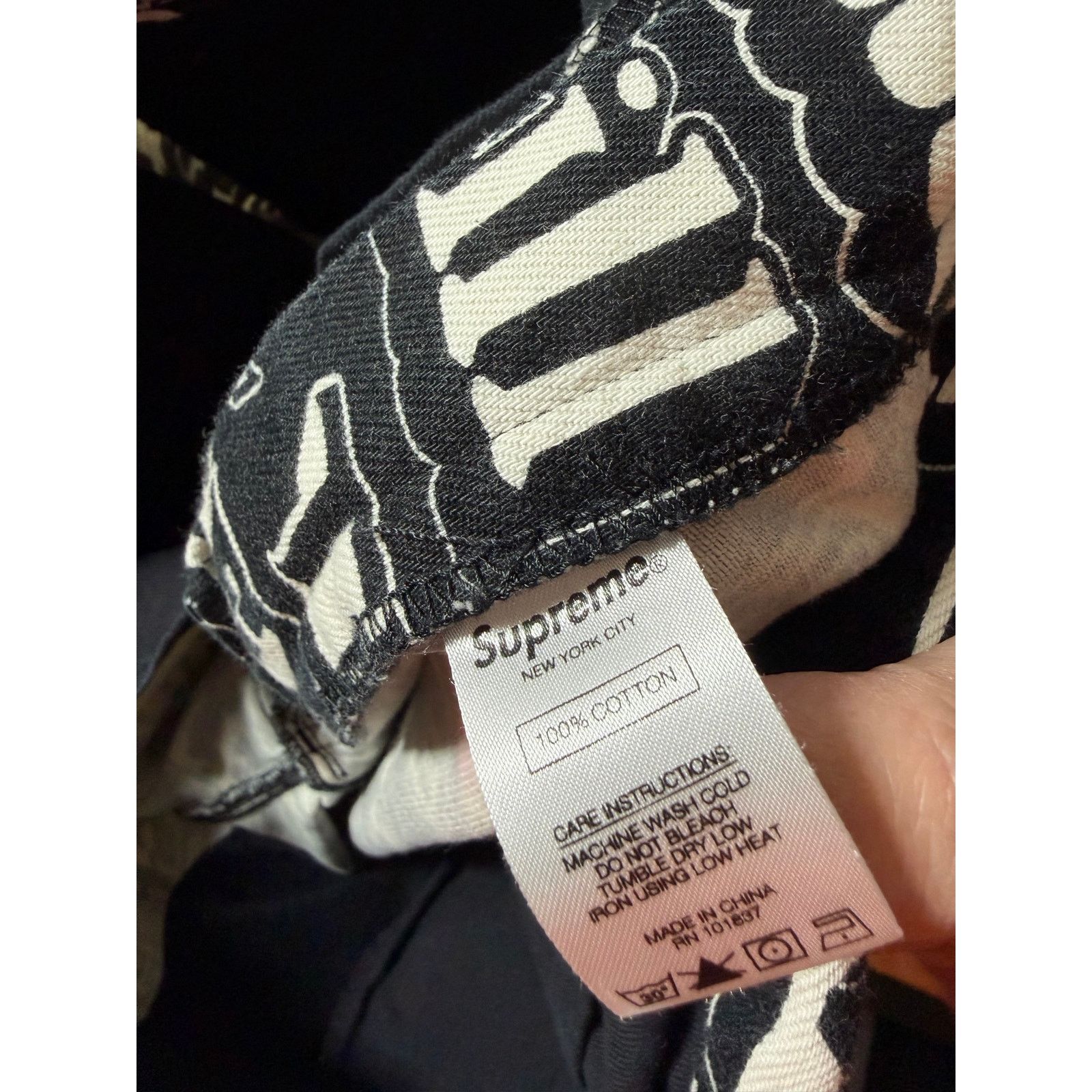 Supreme Supreme Hysteric Glamour Text Work Pant Size US 32 / EU 48 - 5 Thumbnail
