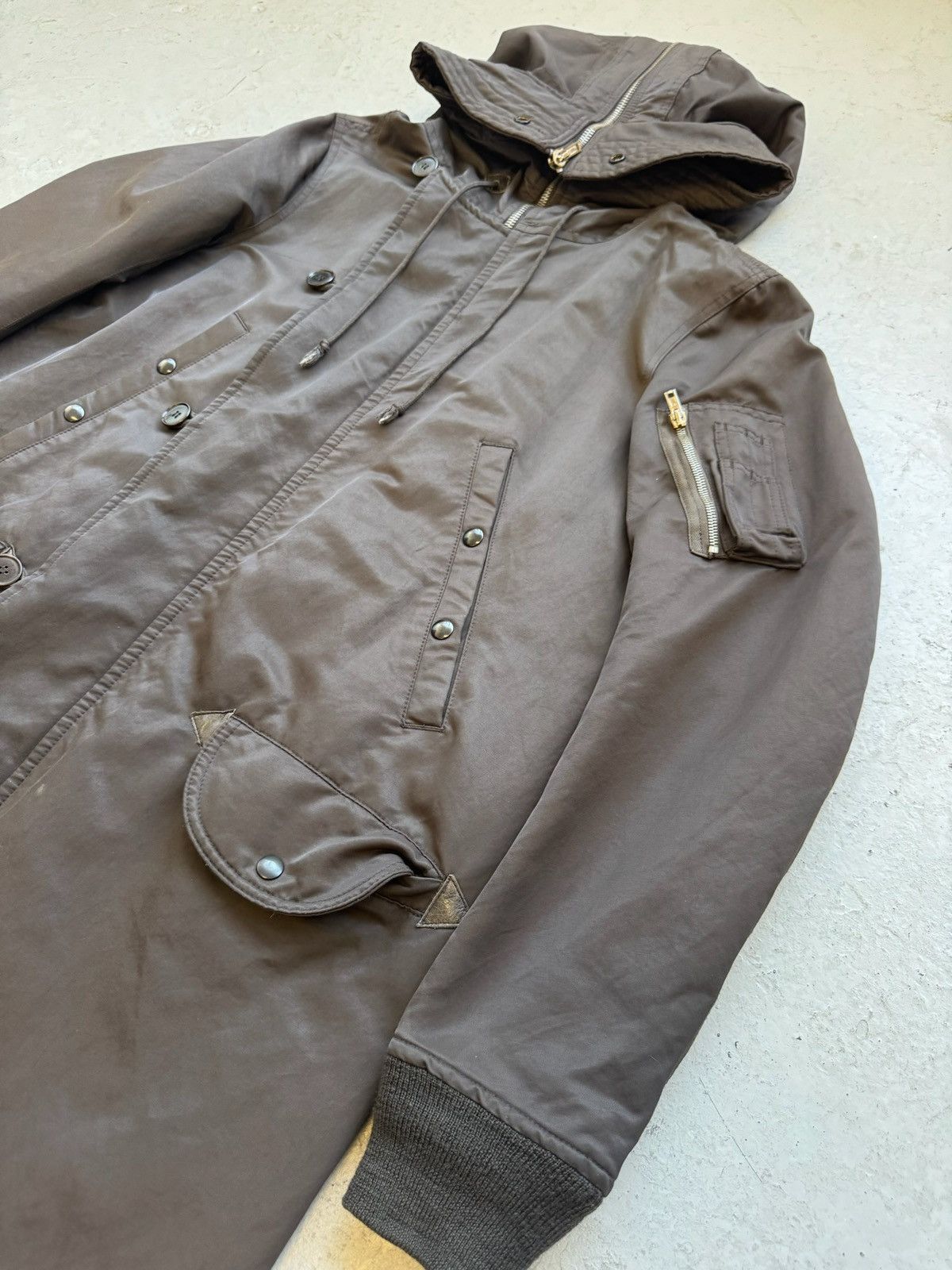 Rick Owens Drkshdw Rick Owen DRKSHDW Exploader Parka Size US M / EU 48-50 / 2 - 2 Thumbnail
