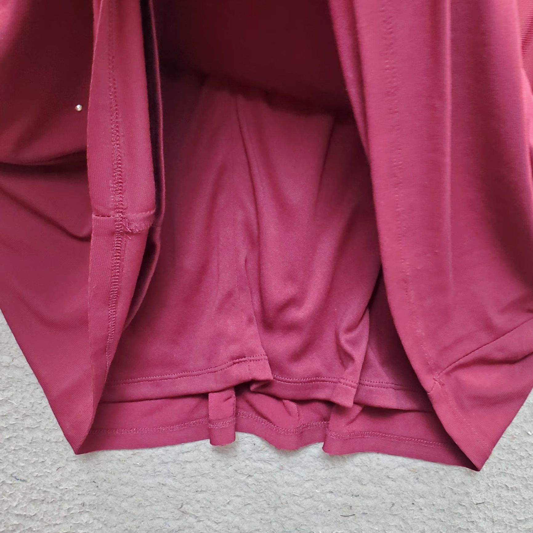 Vintage Morgan & Company Womens 18W Burgundy Sheath Dress Zip Keyhole Back Sleeveless NWT Midi/ Knee Length Party Casual Ensemble Size XXL / US 16-18 / IT 52-54 - 6 Thumbnail