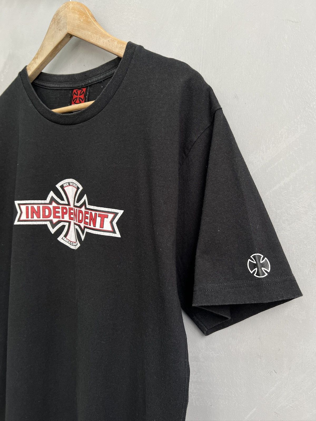 Independent Truck Co. Independent skater boxy fit t shirt y2k Size US L / EU 52-54 / 3 - 3 Thumbnail