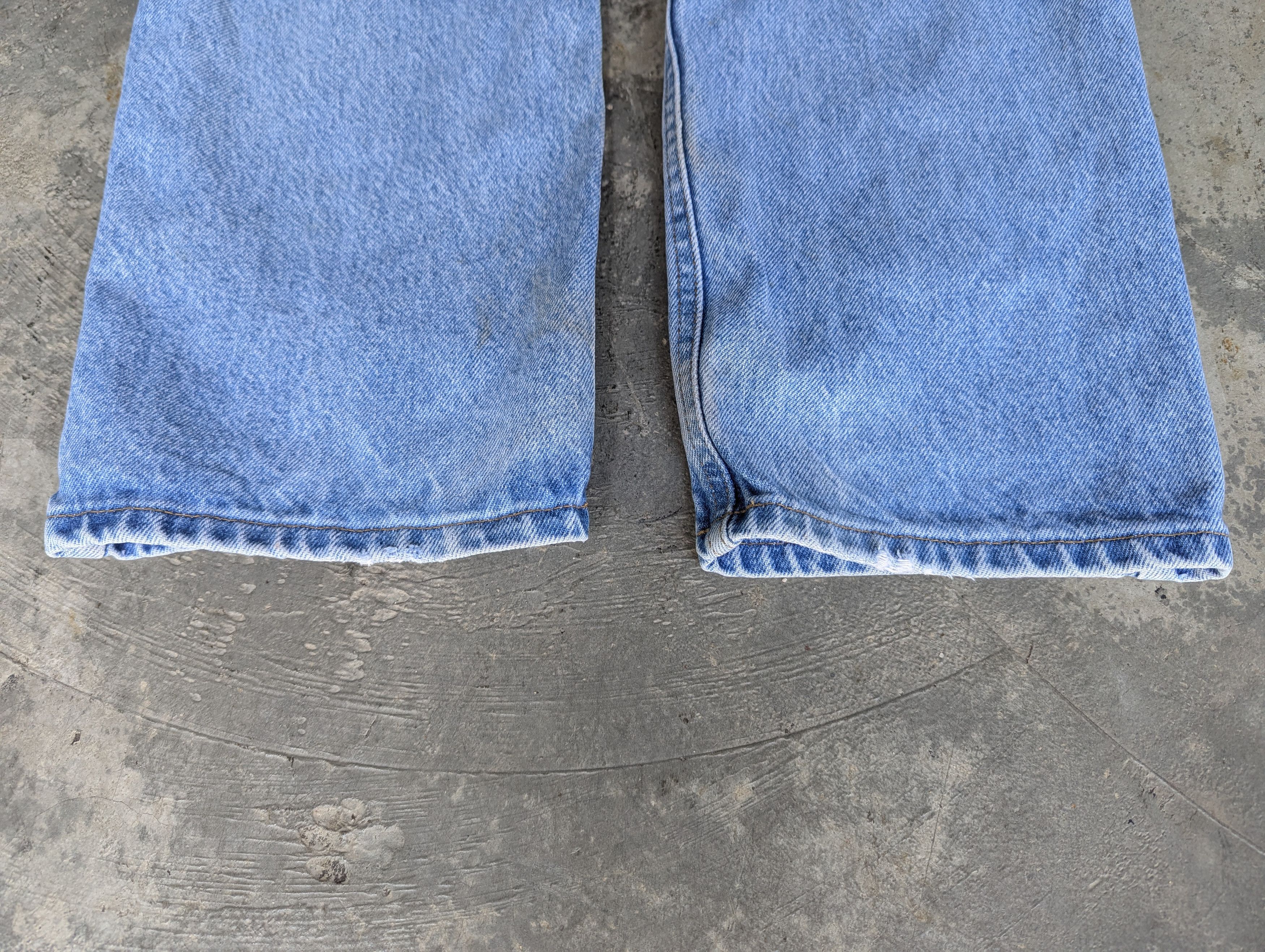 Carhartt Thrashed Carhartt Denim Jeans Traditional Fit Size US 34 / EU 50 - 10 Thumbnail