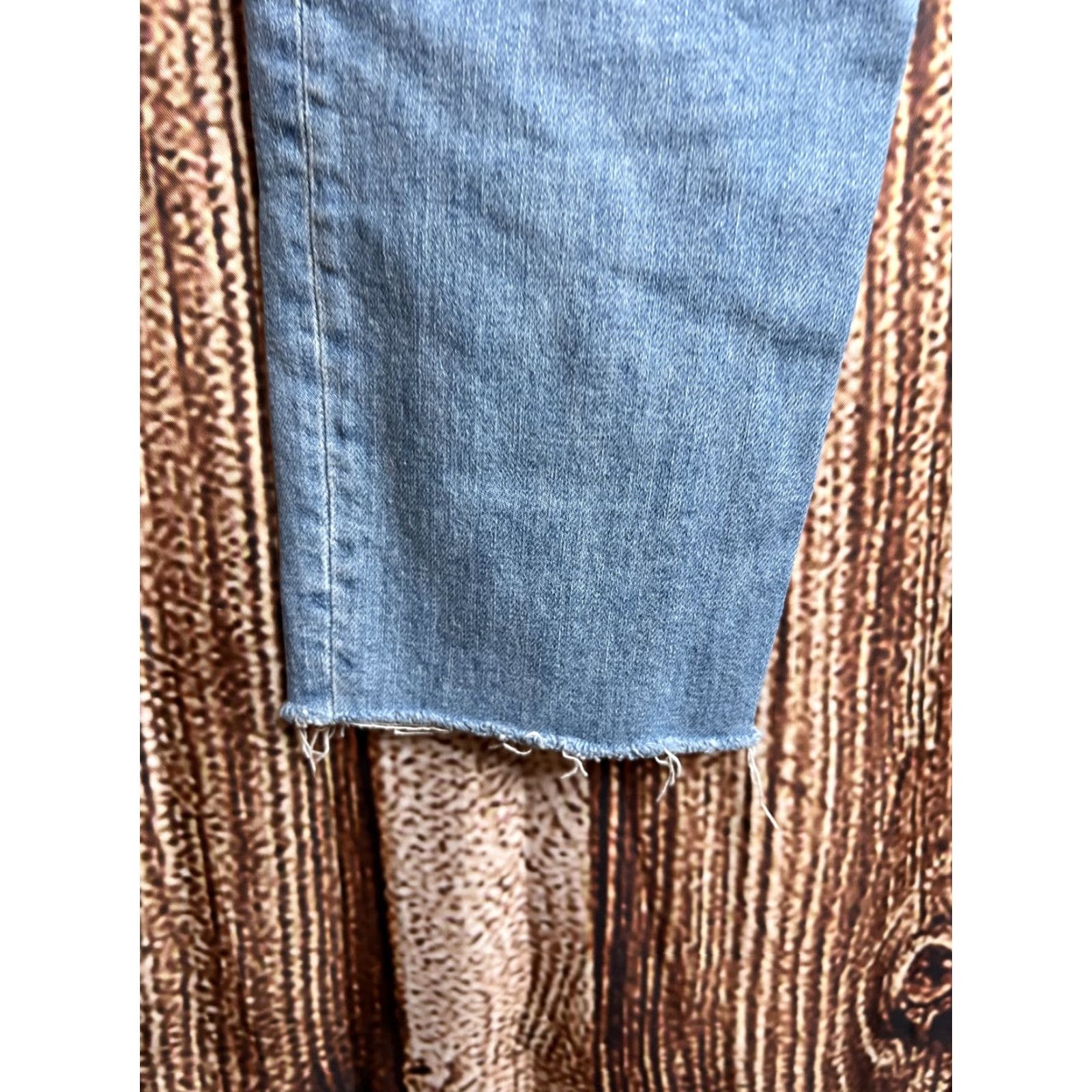 Everlane VINTAGE Womens EVERLANE The Curvy Cheeky Denim Jeans 24 Crop Light Wash Lot of 2 Size 42" / US 20 - 5 Thumbnail