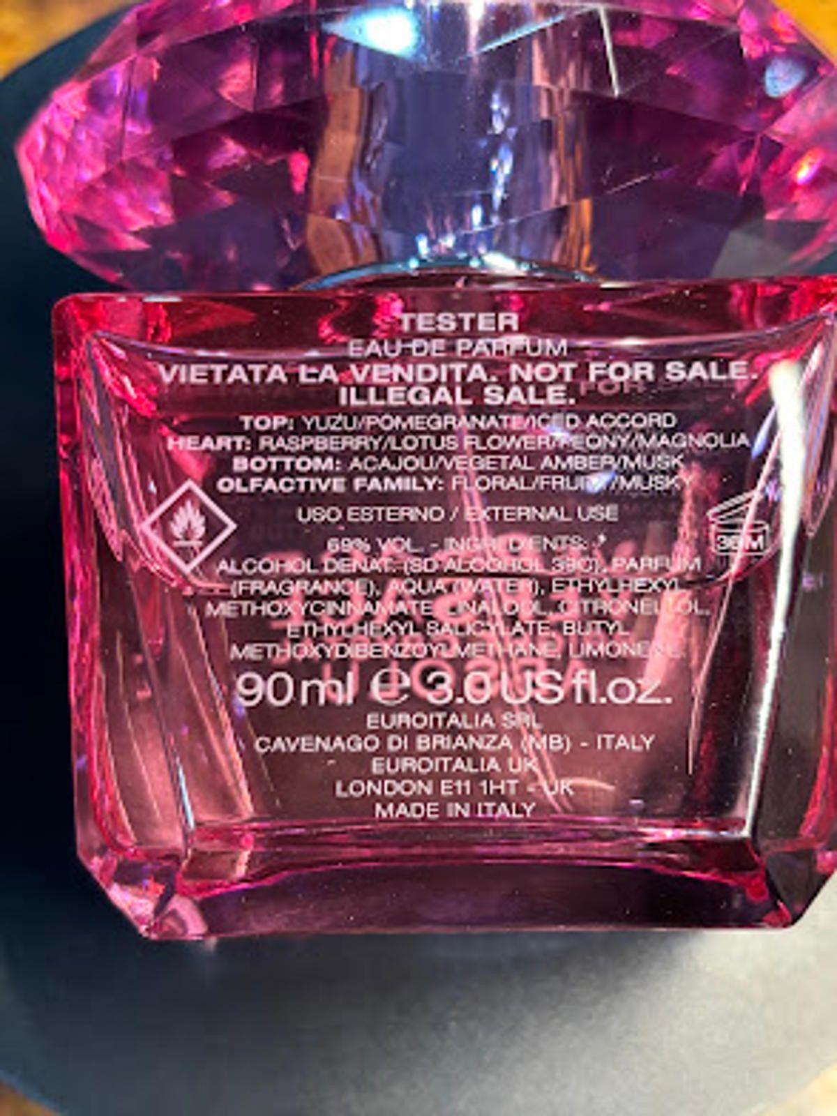Versace Versace Bright Crystal Absolu Eau de Parfum 3.0 oz Tester Size ONE SIZE - 2 Thumbnail