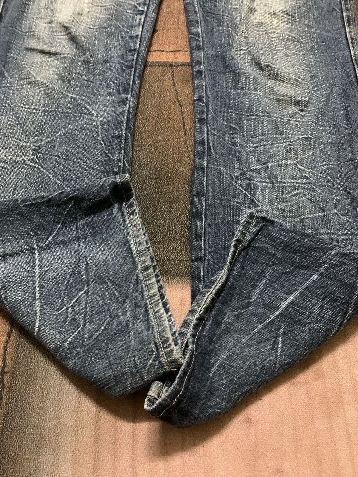 If Six Was Nine × Japanese Brand × Le Grande Bleu (L.G.B.) root three style stone wash faded jeans punk grunge japanese Size US 32 / EU 48 - 13 Thumbnail