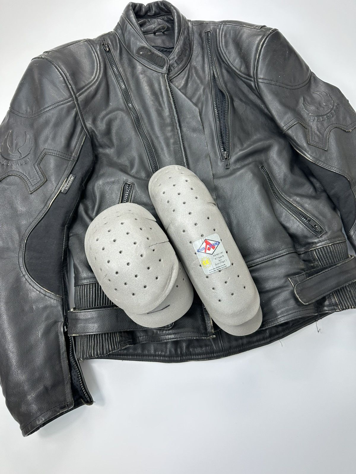 Belstaff Belstaff Motorcycle Black Leather Heavyweight Jacket Black Size US M / EU 48-50 / 2 - 20 Thumbnail