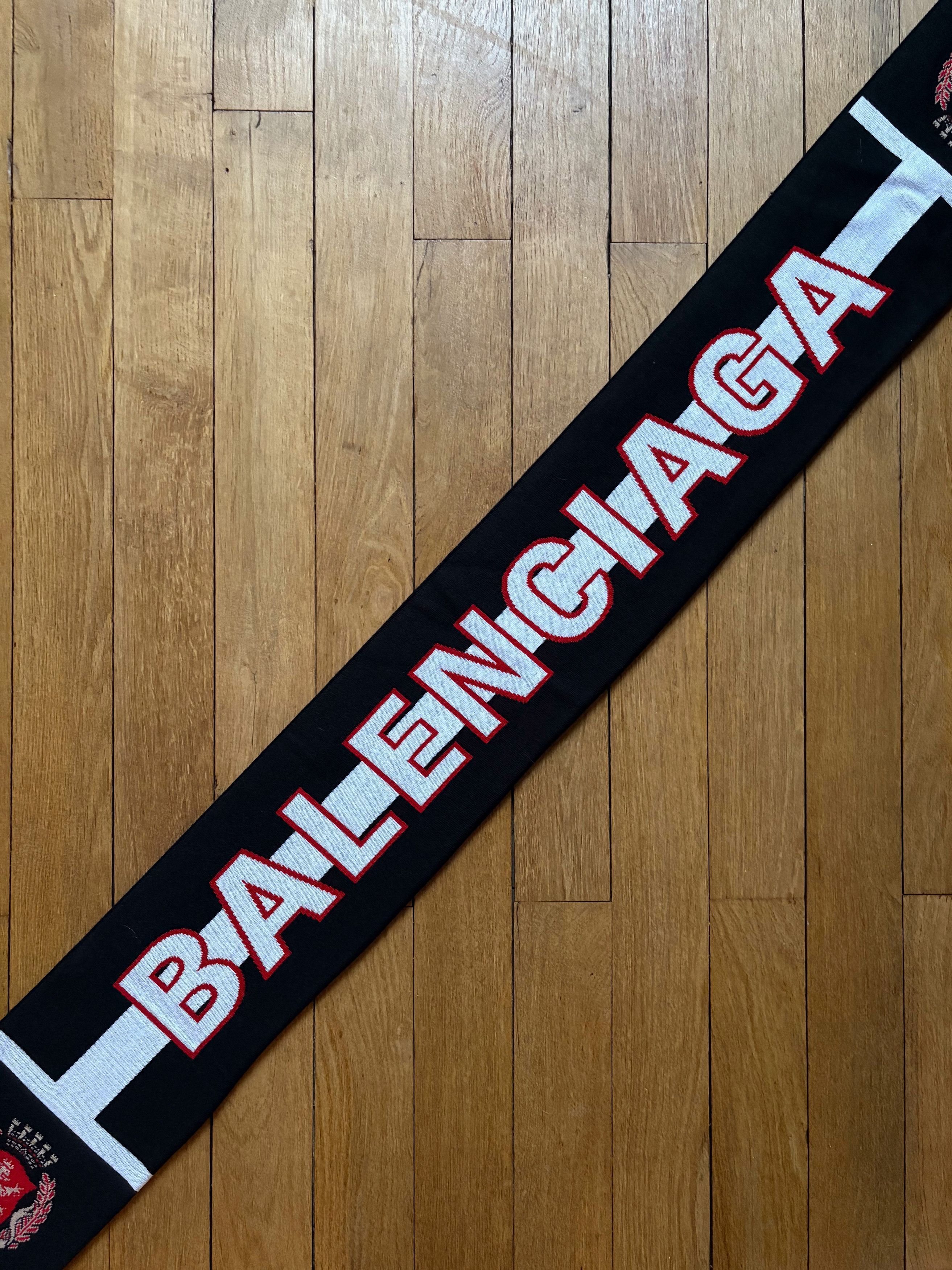 Balenciaga Balenciaga football / soccer scarf Size ONE SIZE - 3 Thumbnail