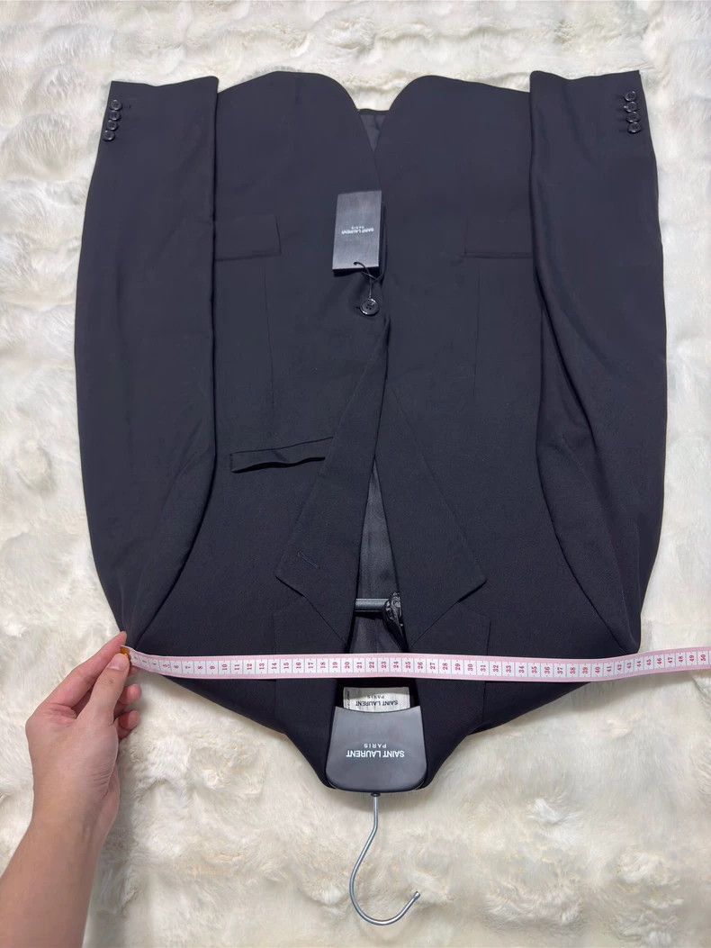 Yves Saint Laurent Yves Saint Laurent Saint Laurent Men's Suit Black Size 48- Size US L / EU 52-54 / 3 - 6 Thumbnail