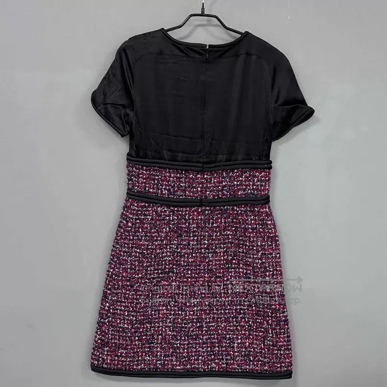 Chanel Chanel Satin woven stitching short-sleeved dress Size XS / US 0-2 / IT 36-38 - 3 Thumbnail