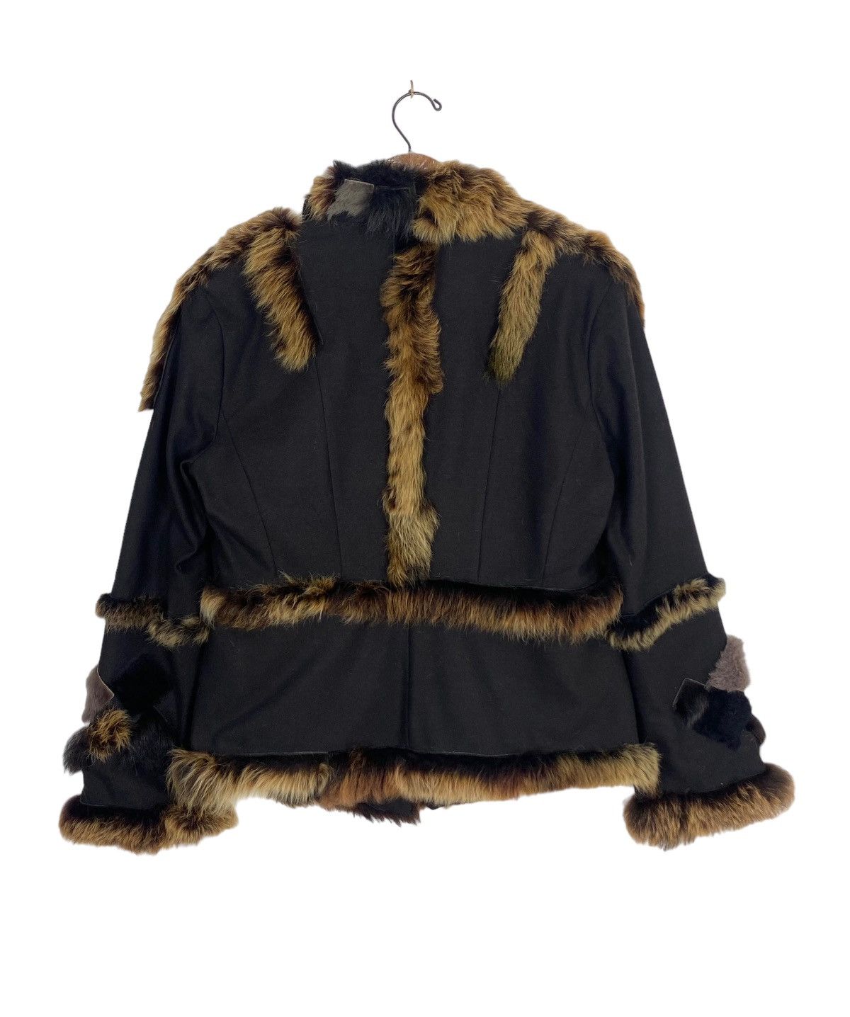 Vintage Rare‼️ Akhesa France Faux Fur Coat Made in Turkey Size M / US 6-8 / IT 42-44 - 6 Thumbnail