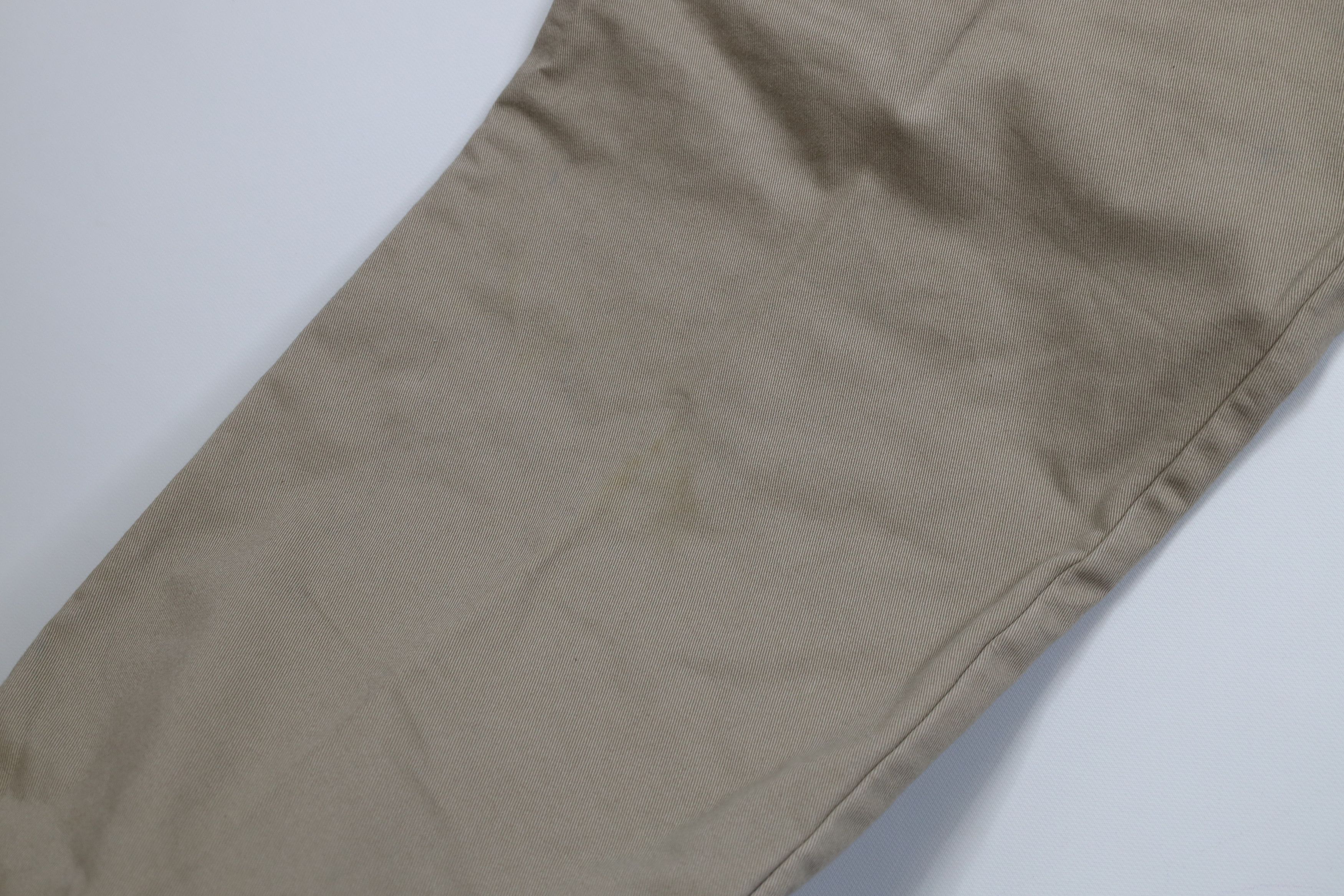 L.L. Bean Vintage 90s LL Bean Flannel Lined Wide Leg Chino Pants USA Size US 38 / EU 54 - 7 Thumbnail